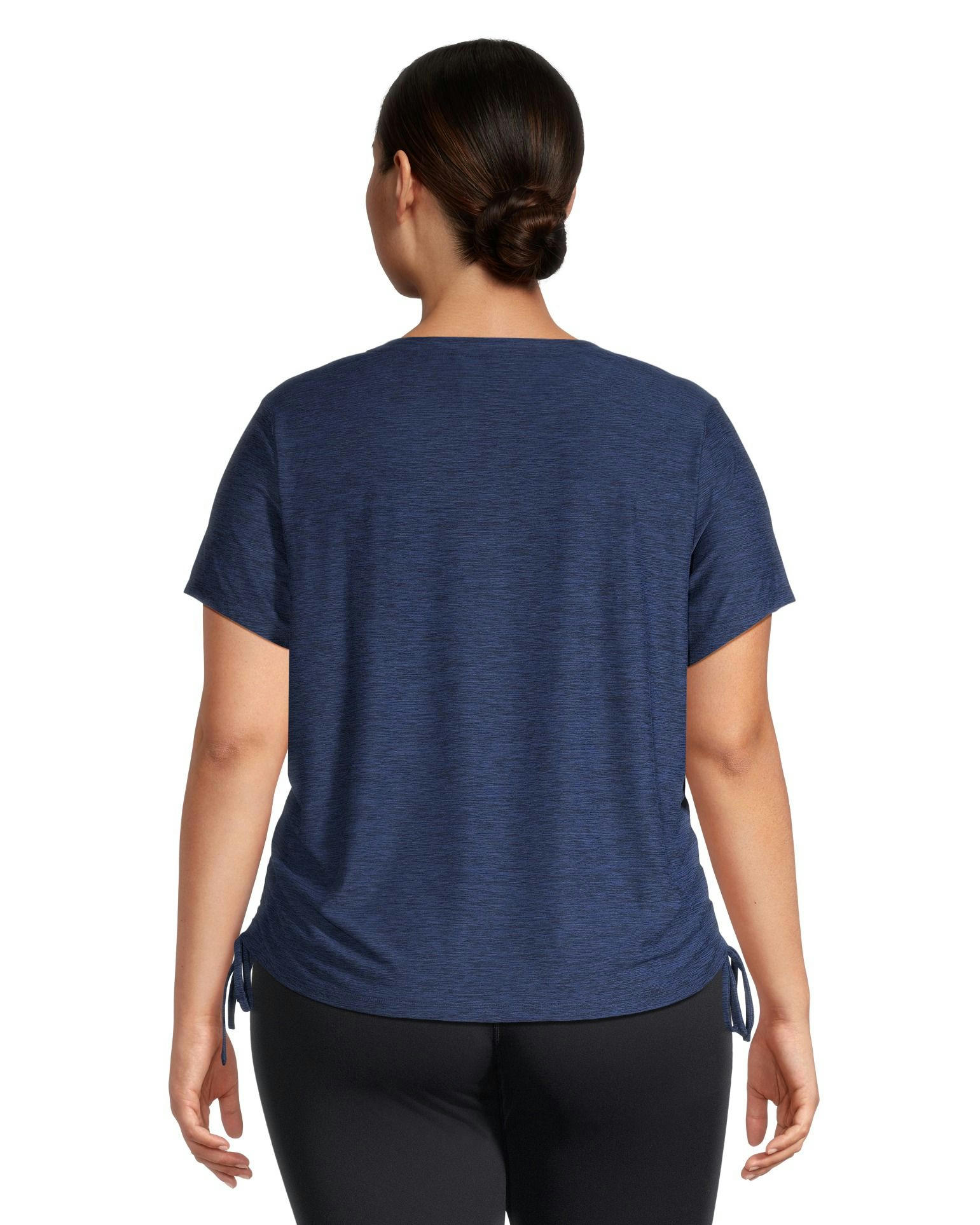 Shambhala Women's Semi Fitted Ruched T Shirt