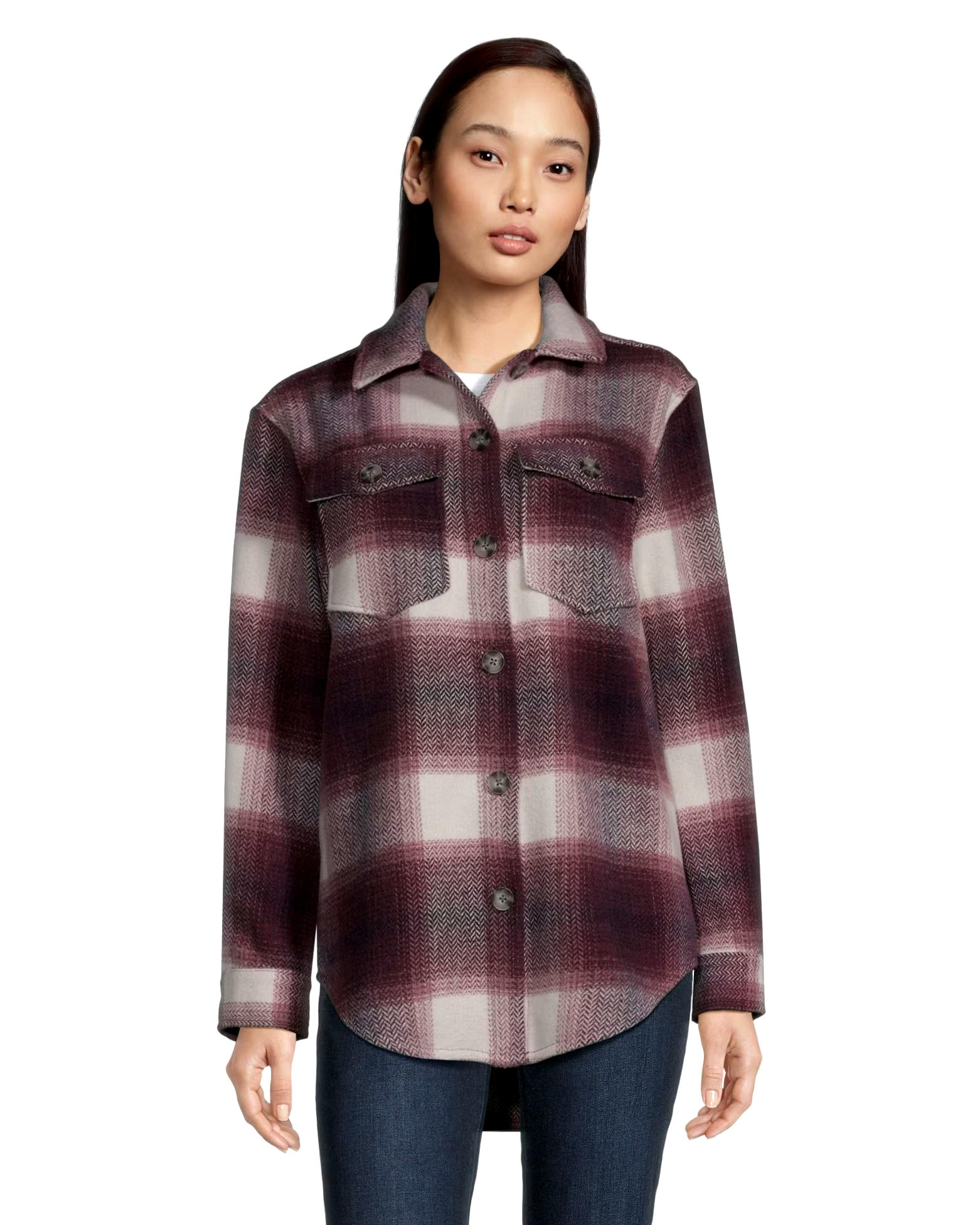 Denver Hayes Women's Core Button Front Shacket