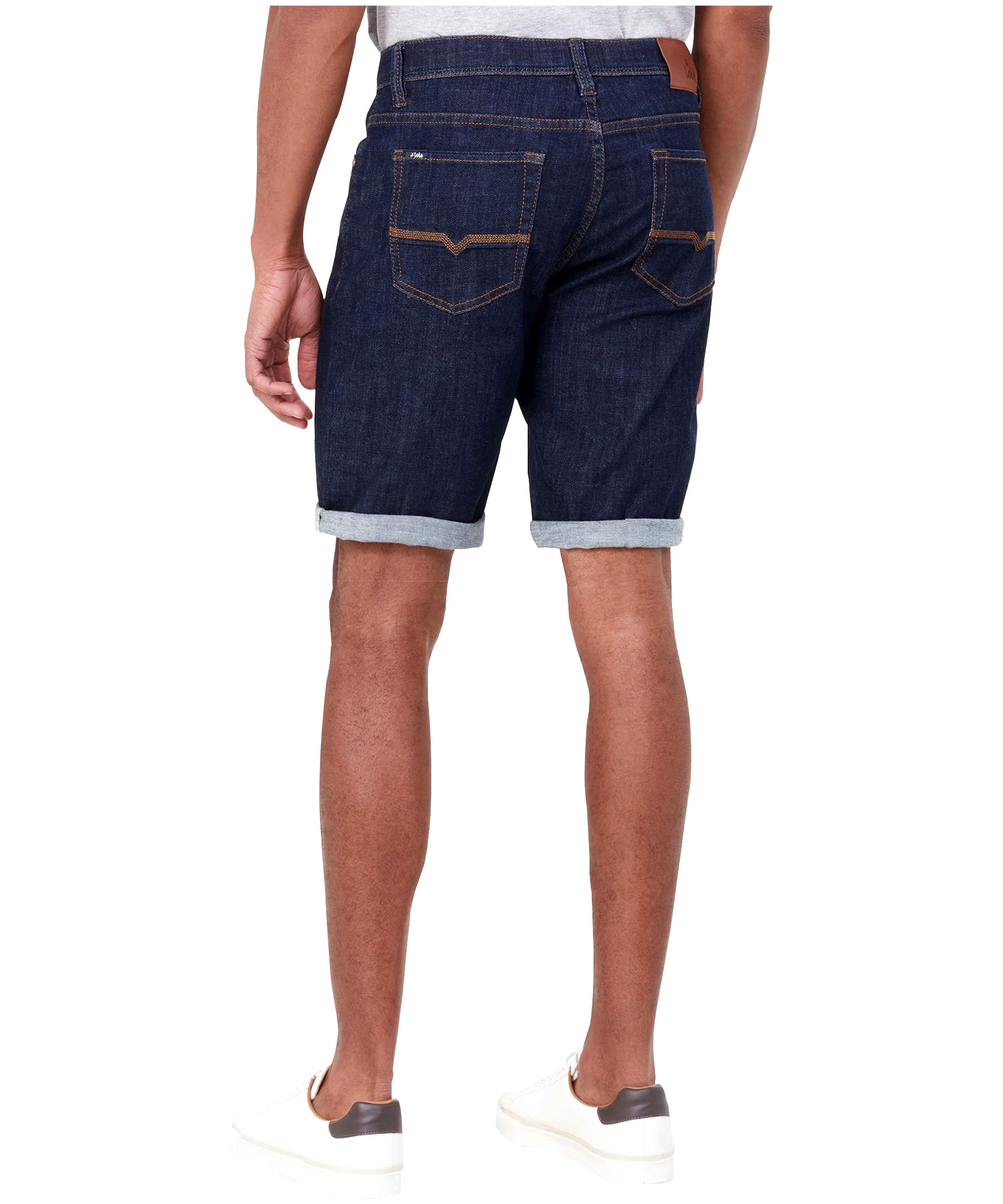 Lois Men's Henry Bermuda Stretch Indigo Denim Shorts