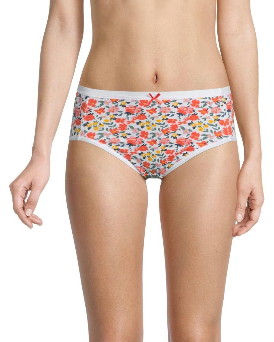 Denver Hayes Women's 2 Pack Perfect Fit Cotton Stretch Hi Cut Panty