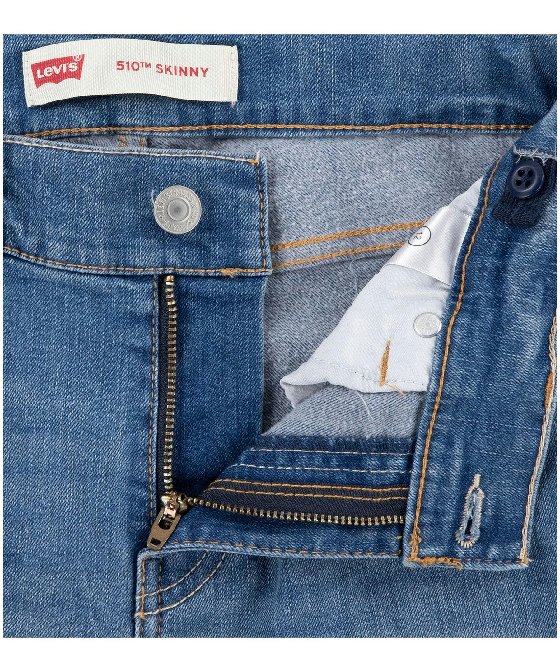 Levi's Boys' 7-16 Years 510 Skinny Fit Cozy Denim Jeans