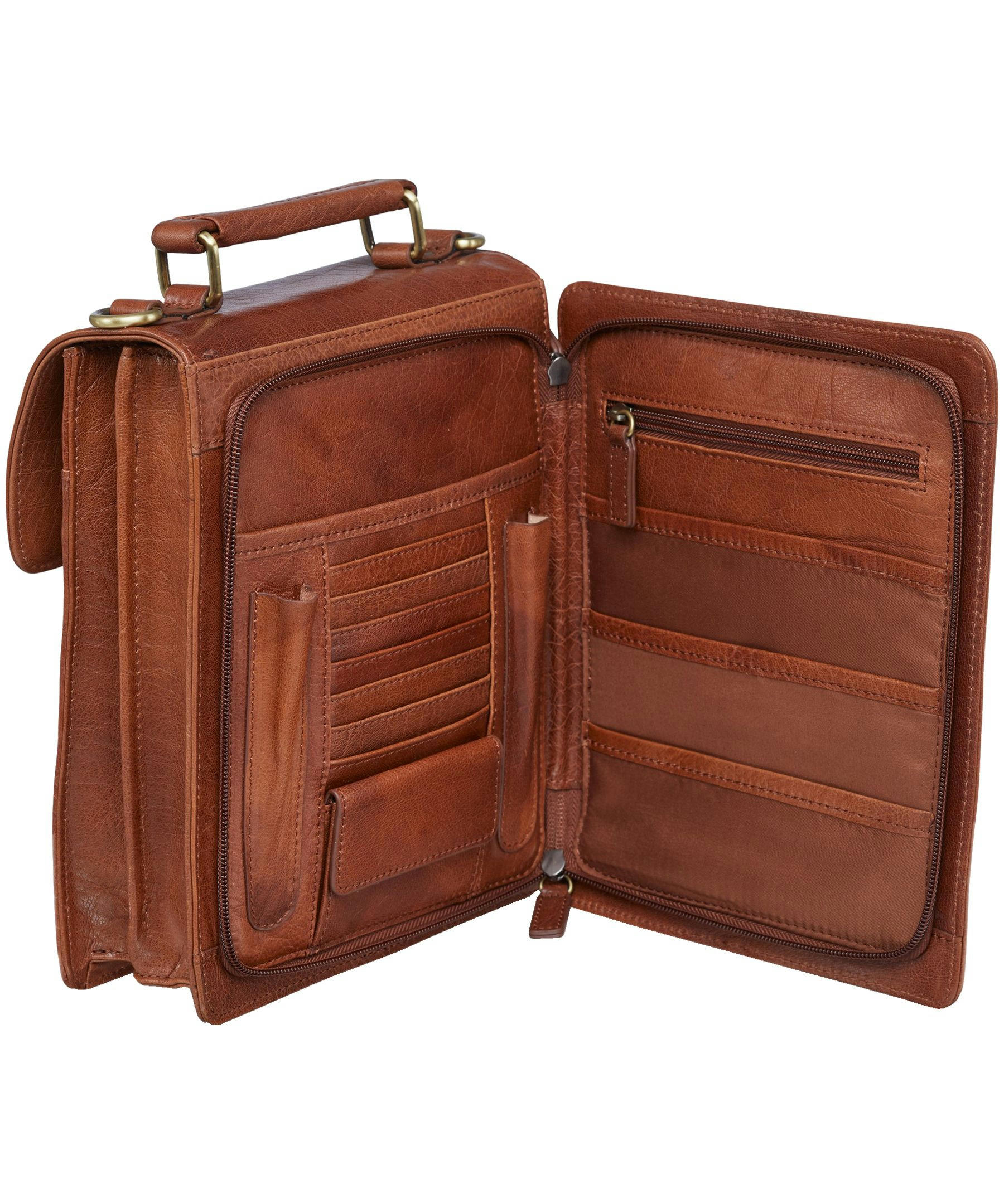 Mancini Arizona Unisex Bag with Organizer