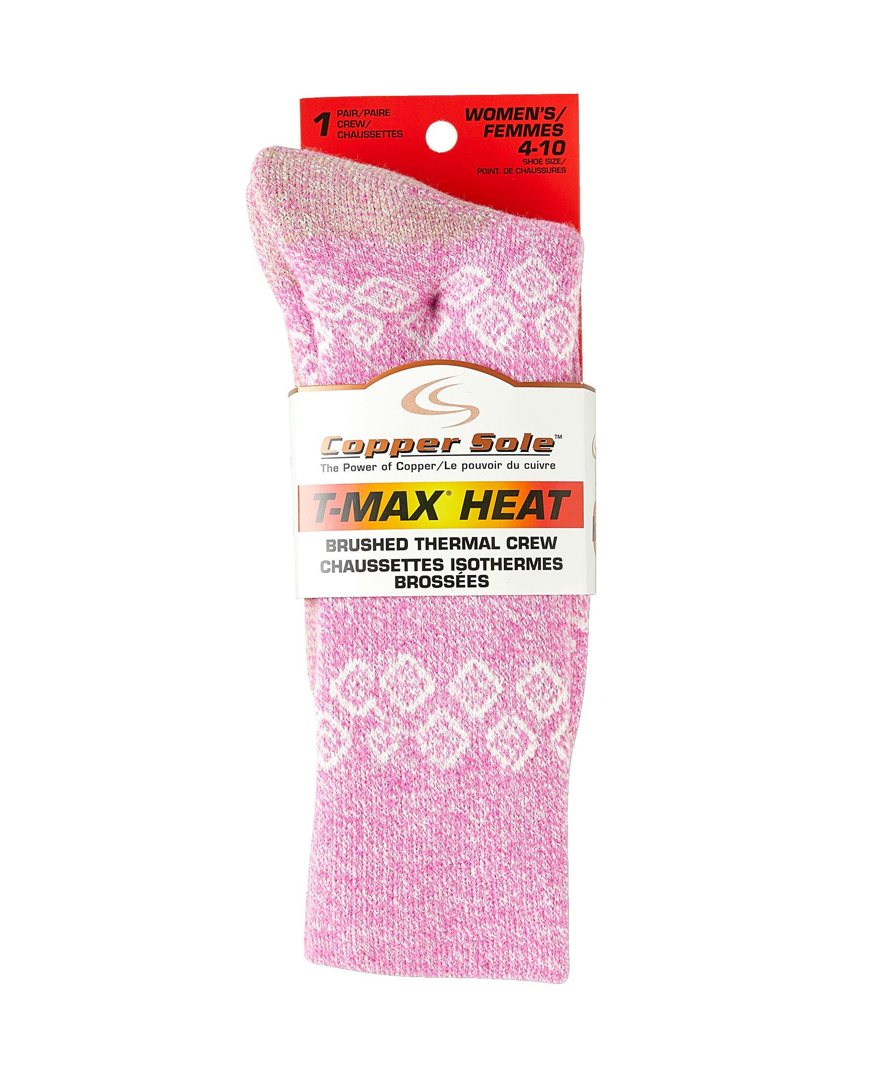 Copper Sole Women's TMAX Thermal Crew Socks