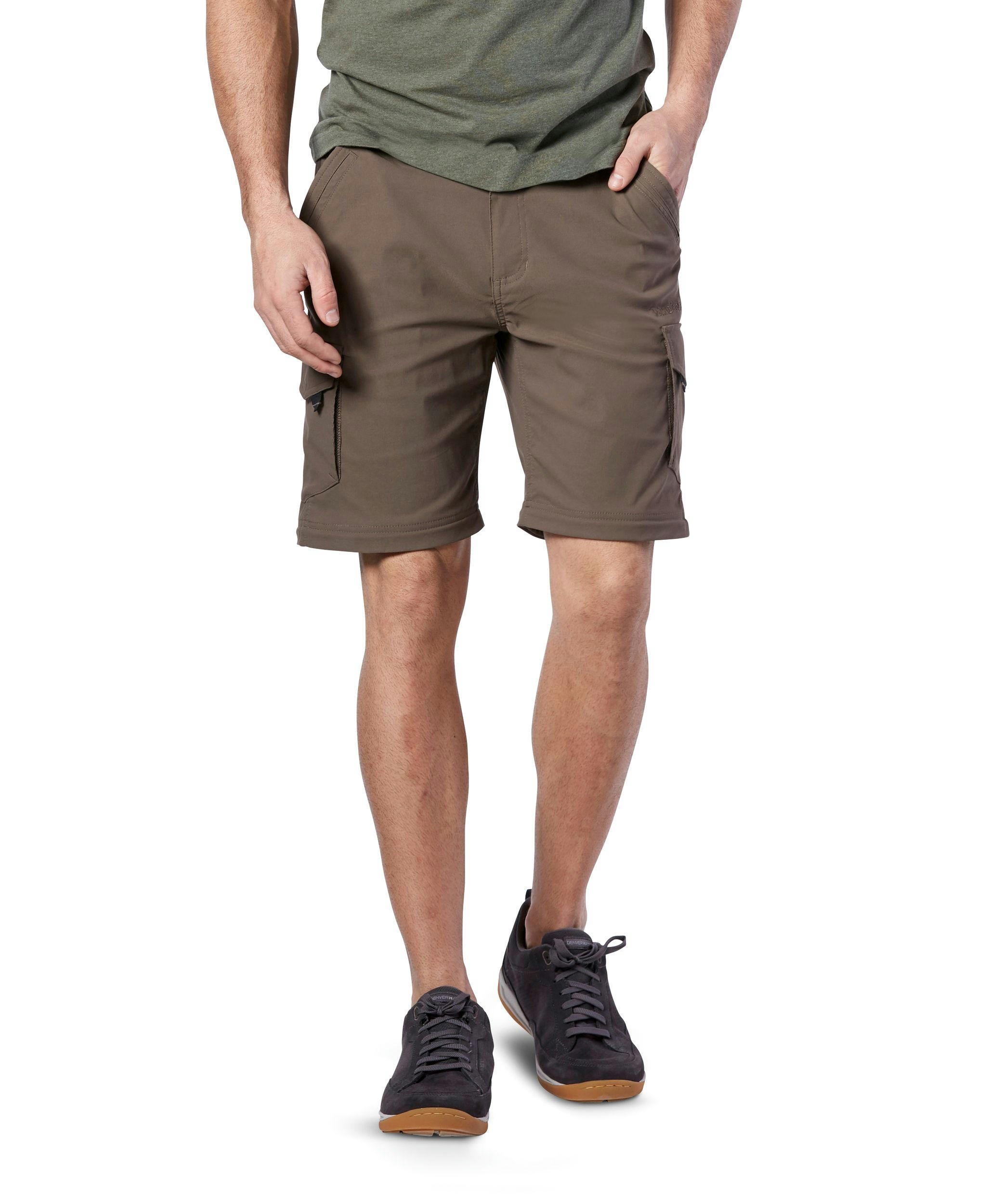 WindRiver Men's Water Repellent Stretch Zip Off Pants