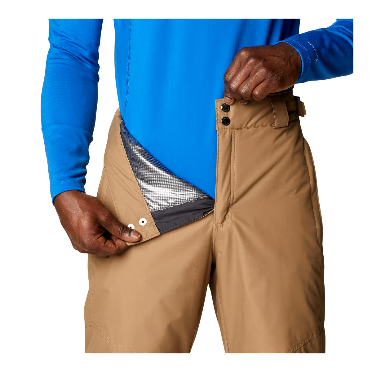 Columbia Men's Bugaboo IV Omni-Heat Waterproof Insulated Snow Pants - Black