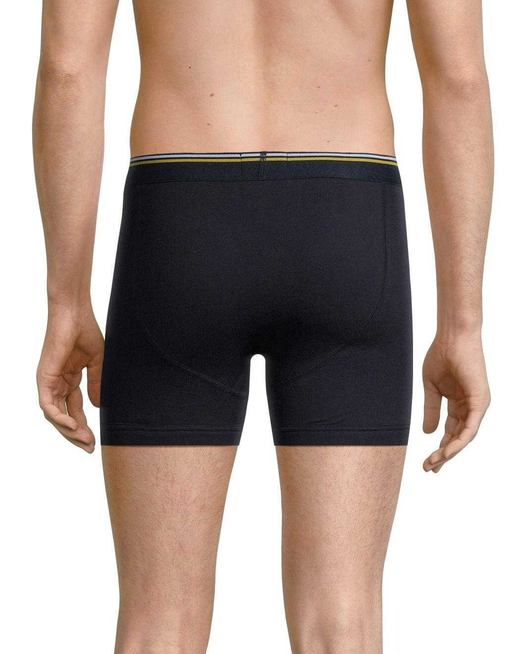 Denver Hayes Men's 2 Pack Yarn Dye Boxer Briefs