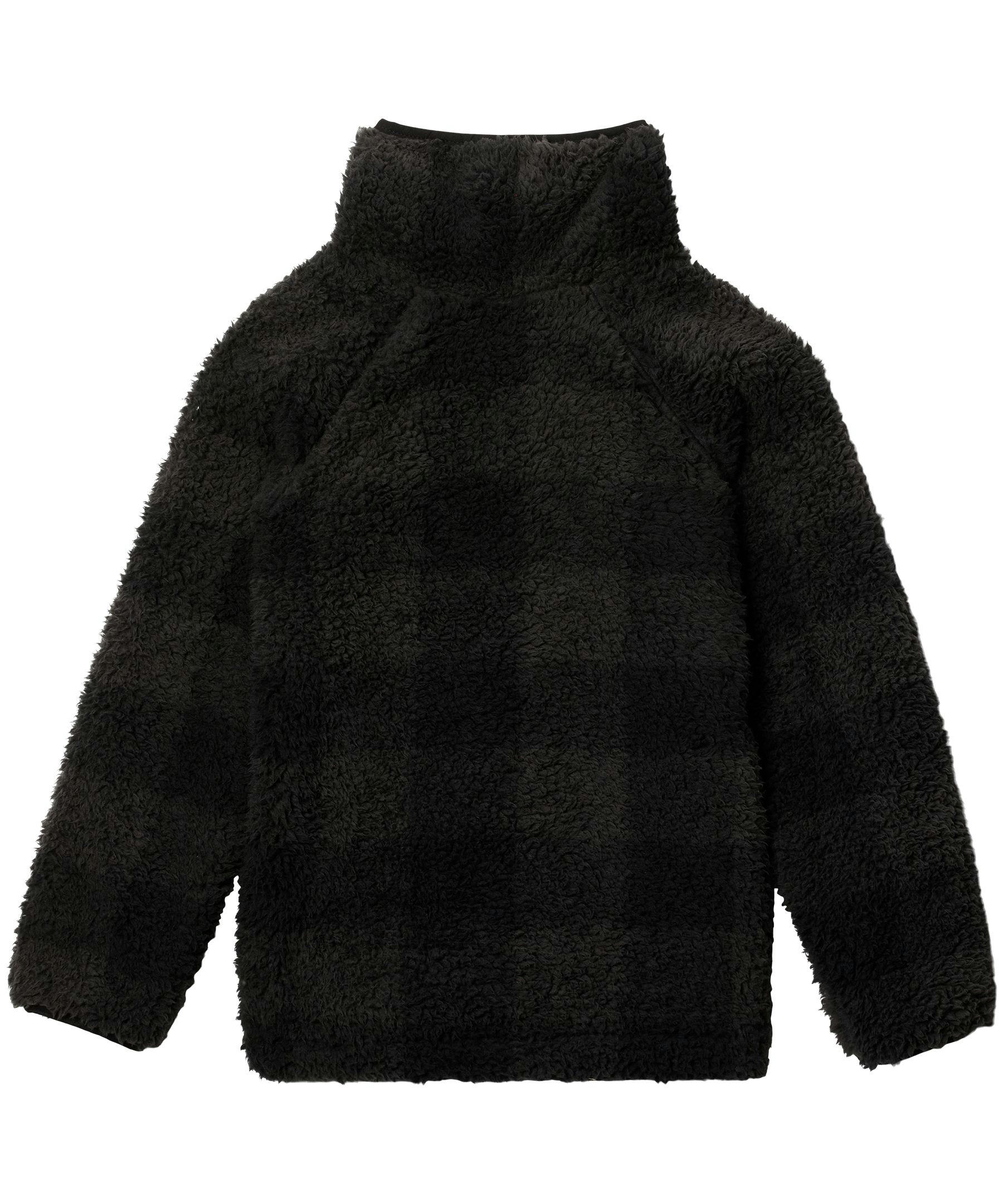 Columbia Kids' Unisex 7-16 Years Winter Pass Printed Sherpa Winter Jacket - Black Red