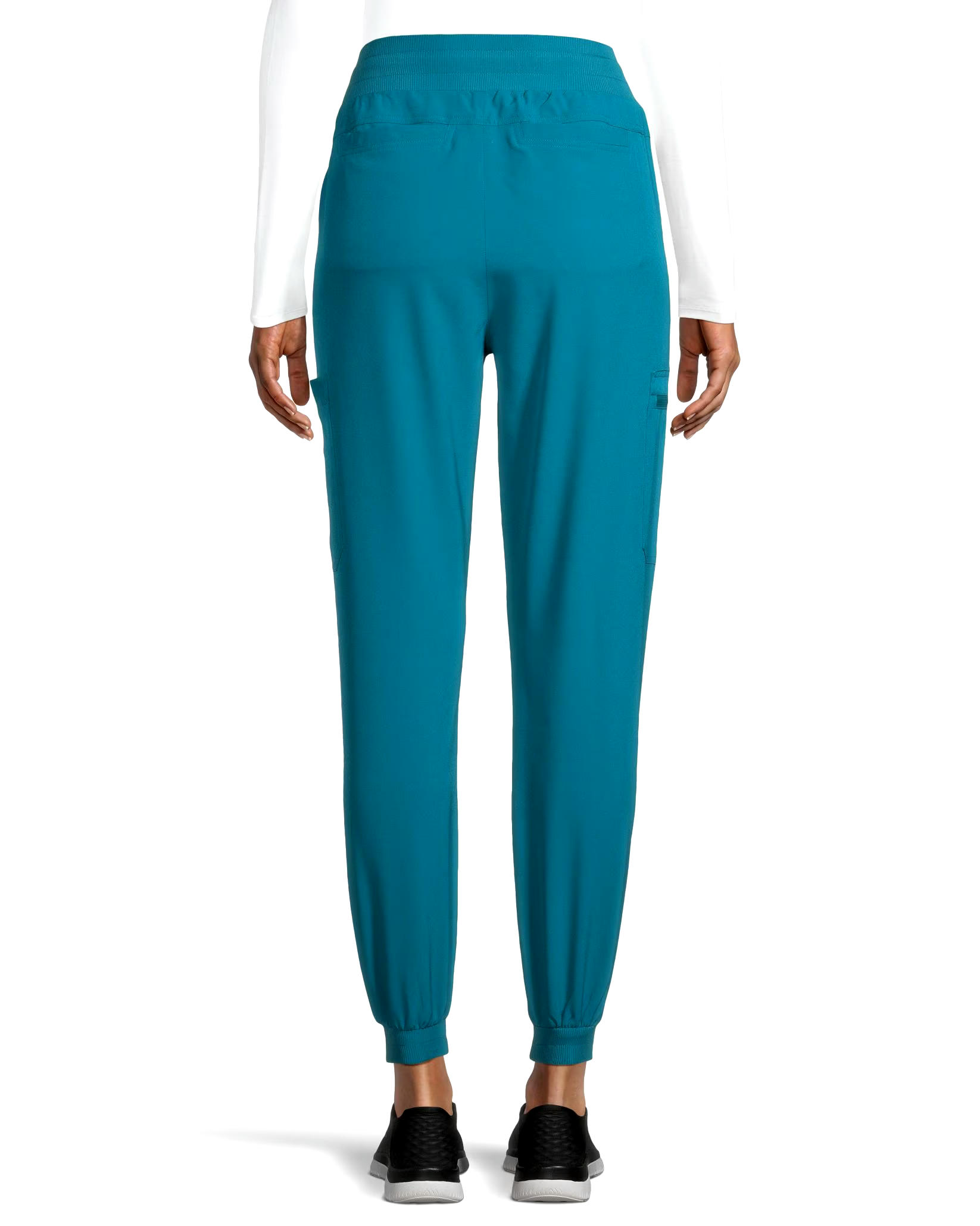 Scrubletics Women's High Waist Cargo Jogger Scrub Pants