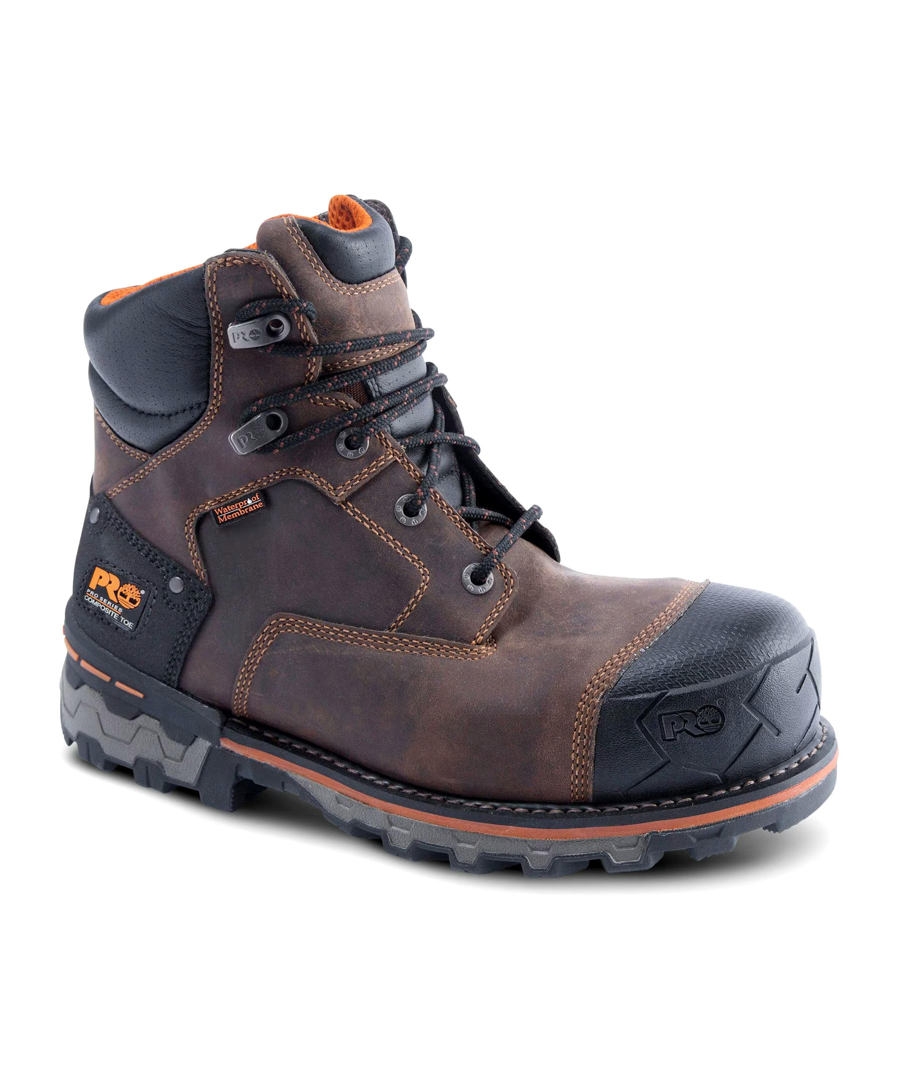 Timberland PRO Men's Composite Toe Composite Plate Boondock Waterproof 6 inch Work Boots