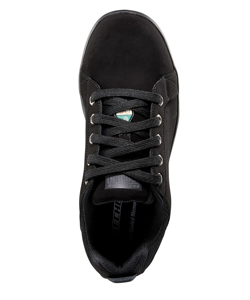 Skechers Work Men's Steel Toe Steel Plate Work Safety Skate Shoes