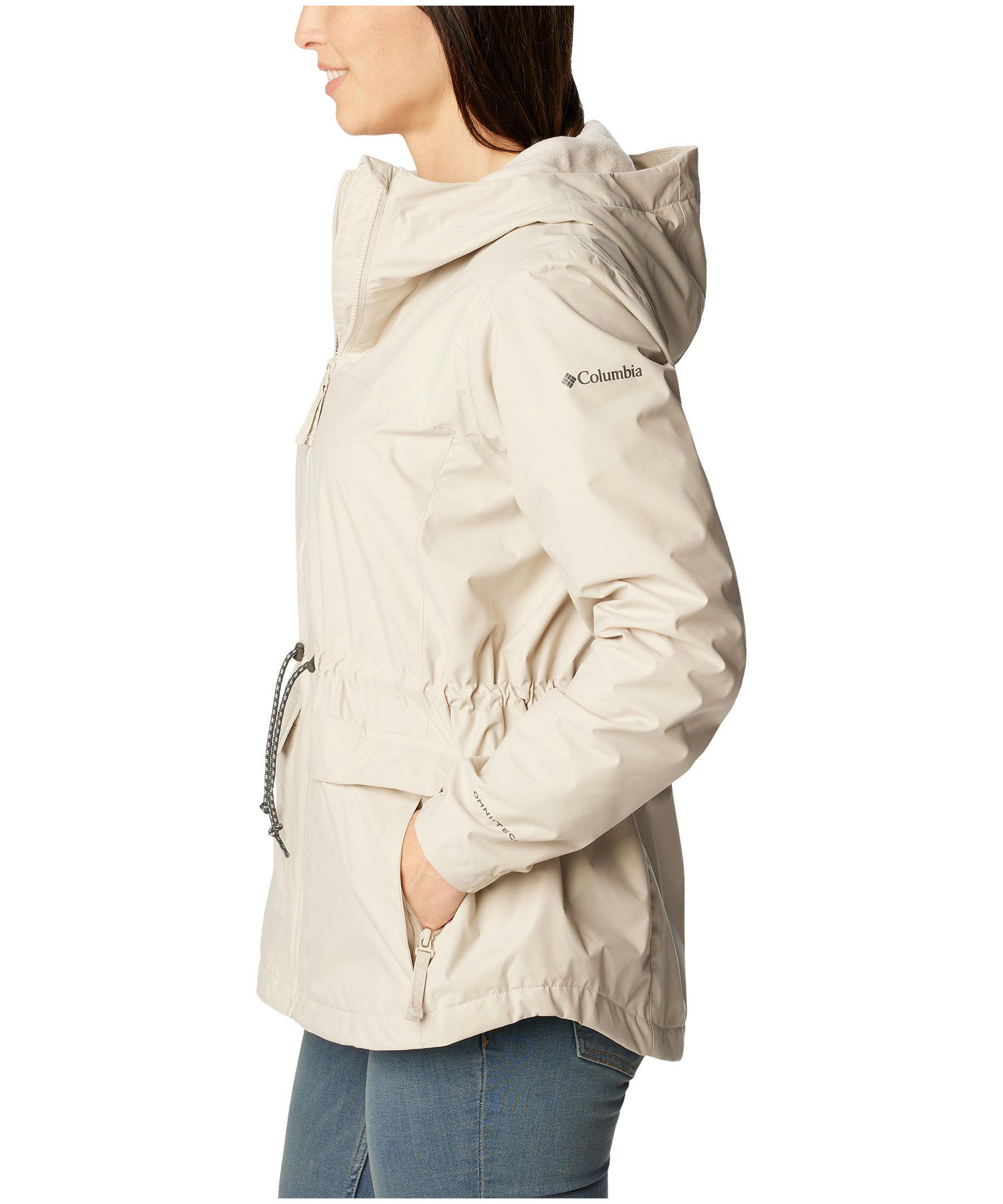 Columbia Women's Sweet Creek Omni-Tech™ Fleece Lined Rain Jacket