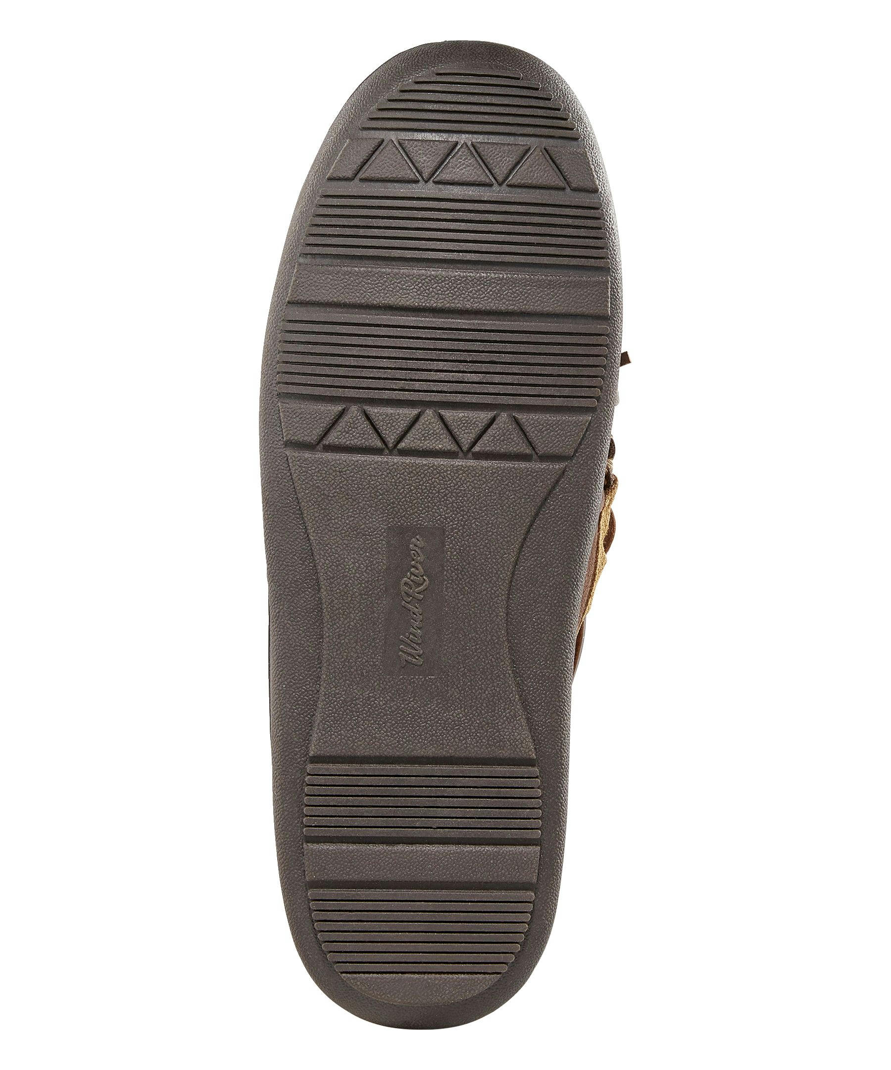 WindRiver Men's Suede Handsewn Slippers