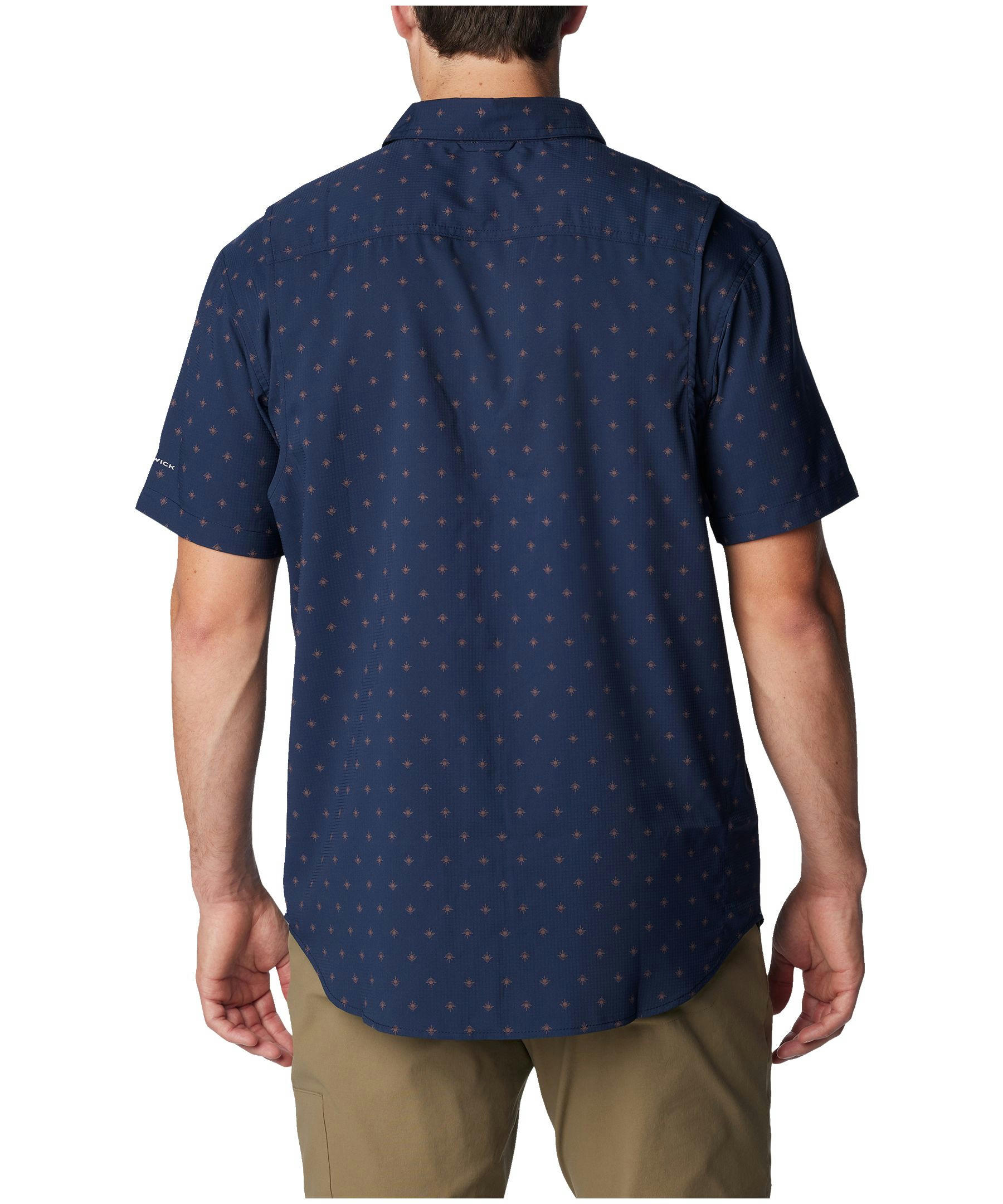 Columbia Men's Omni-Shade™ Printed Short Sleeve Utilizer Shirt