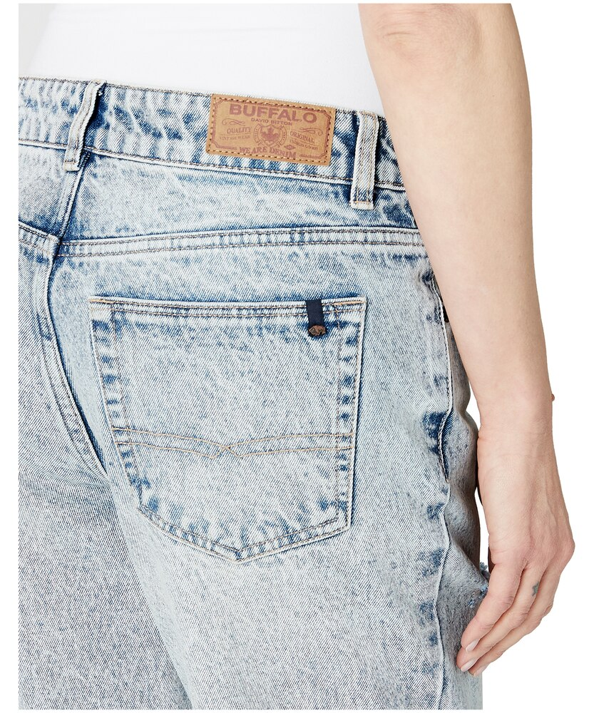 Buffalo Women's Madison Mid Rise Relaxed Boyfriend Jeans