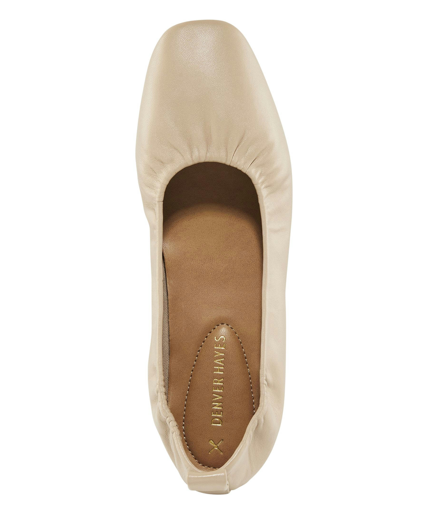 Denver Hayes Women's Ana Leather Ballet Shoe