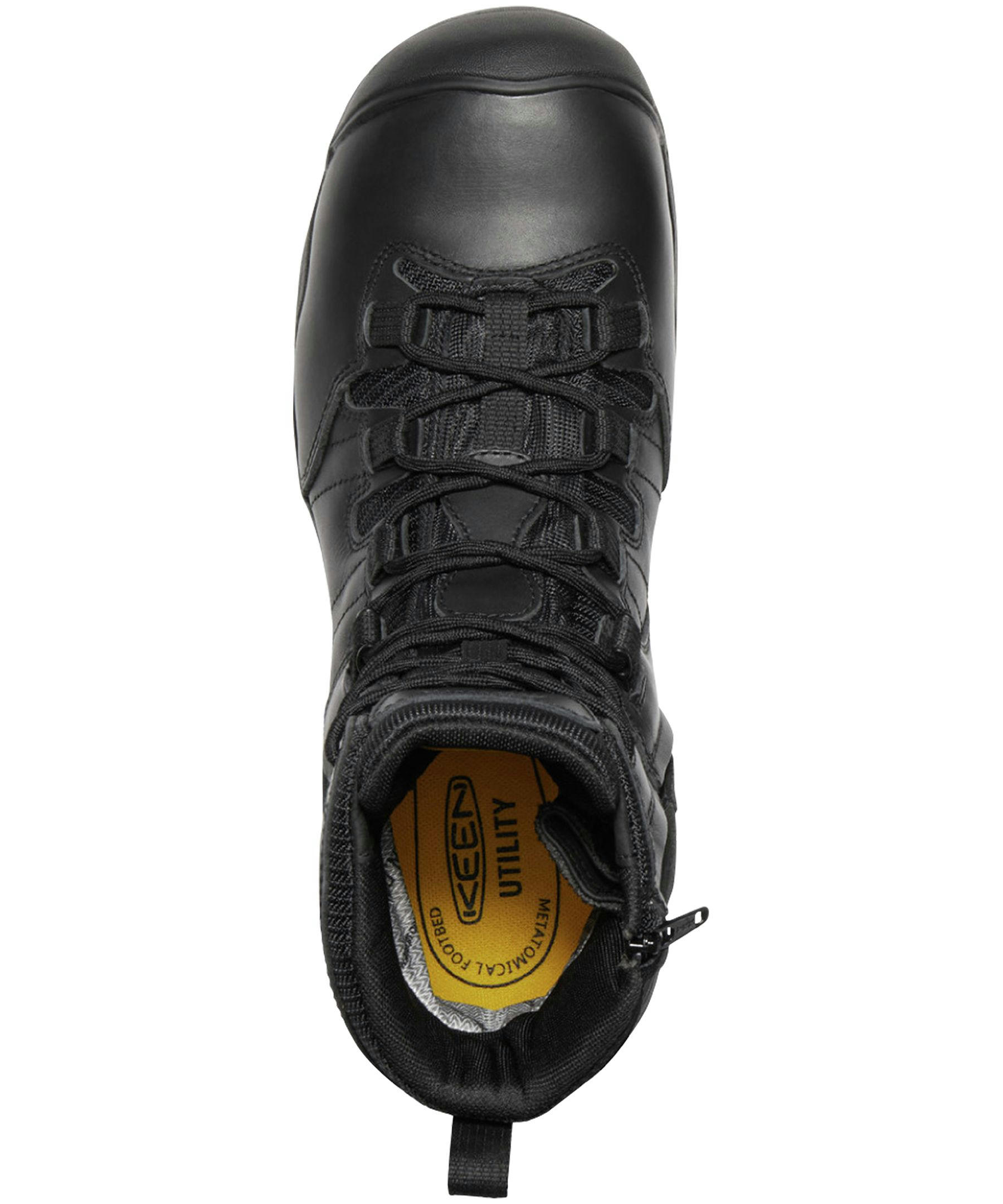 Keen Utility Men's Oshawa 8 Inch Composite Toe Composite Plate Side Zip Work Boot