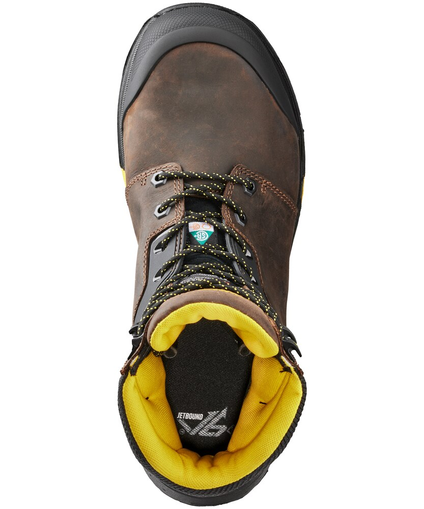 Terra Men's 8 Inch Carbine Composite Toe Composite Plate Waterproof Work Boots