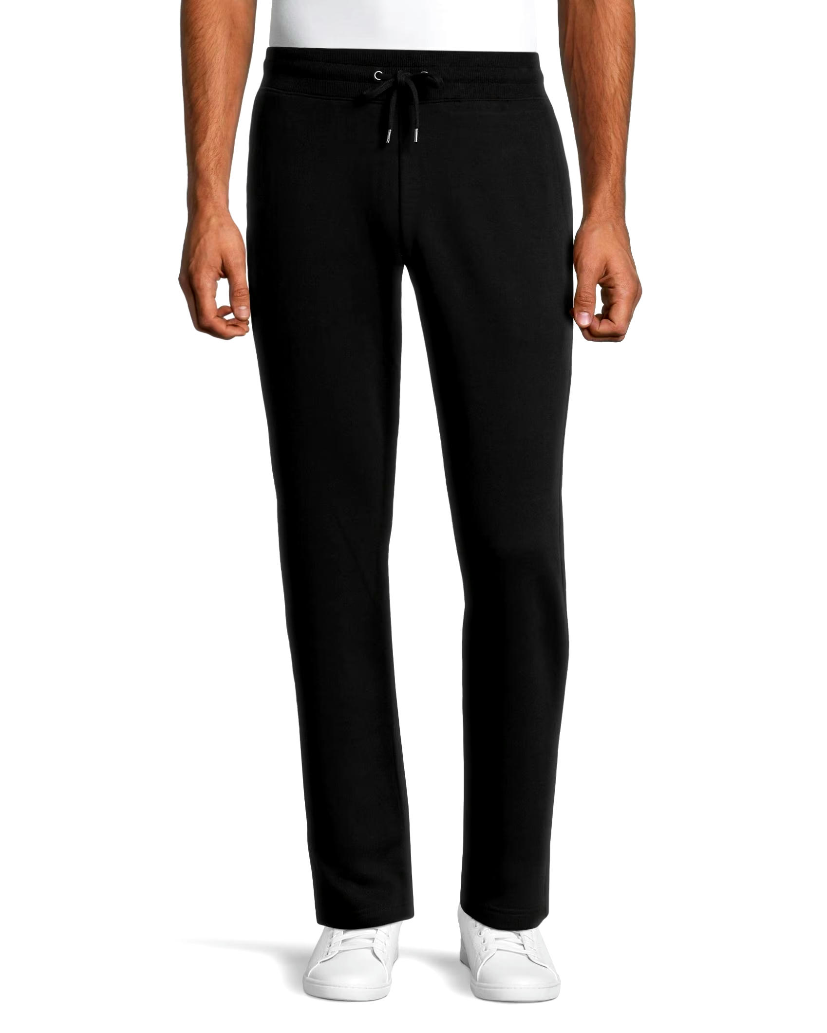 Denver Hayes Men's Elastic Waistband Fleece Pants