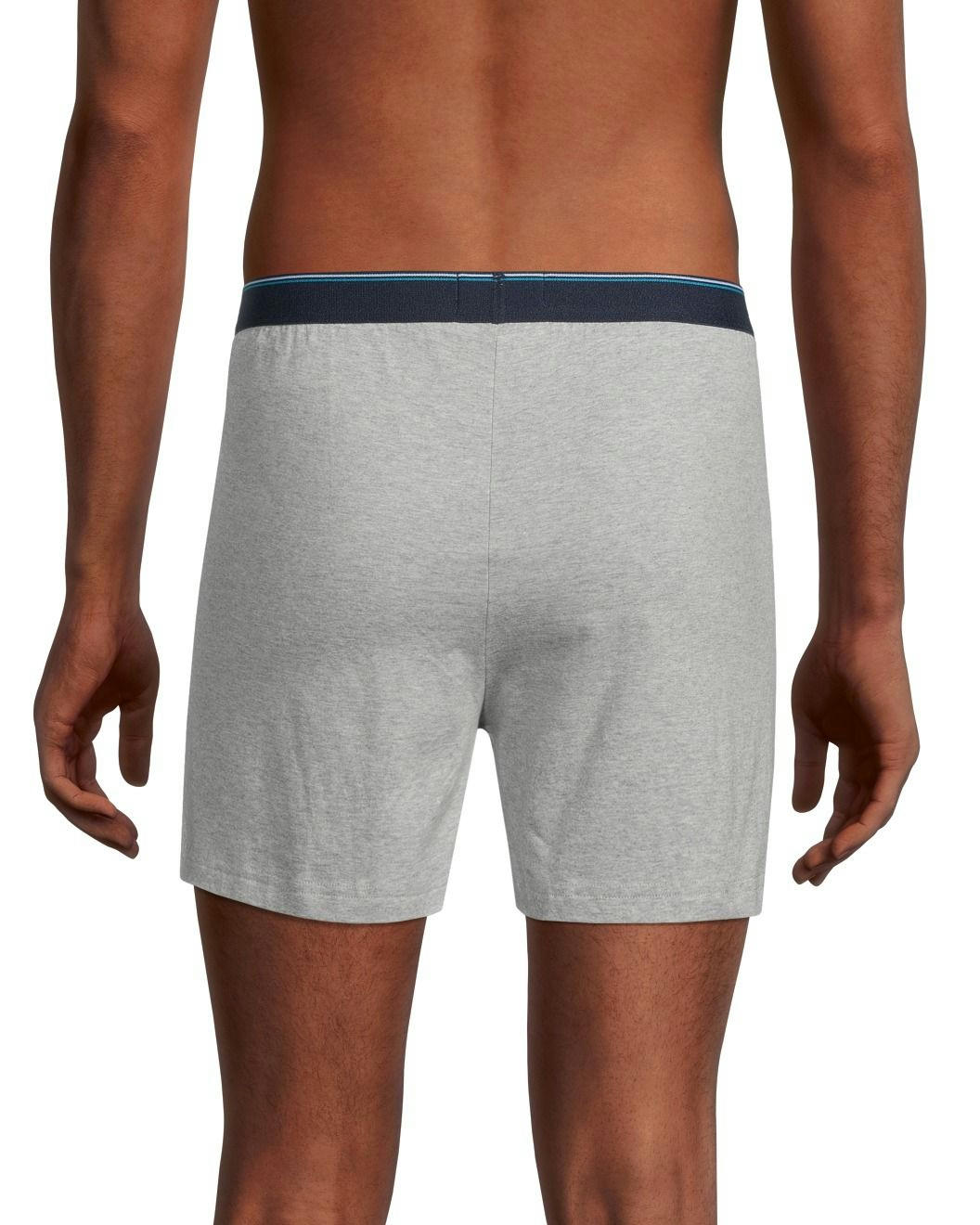 Denver Hayes Men's 2 Pack Yarn Dye Loose Fit Boxer Briefs