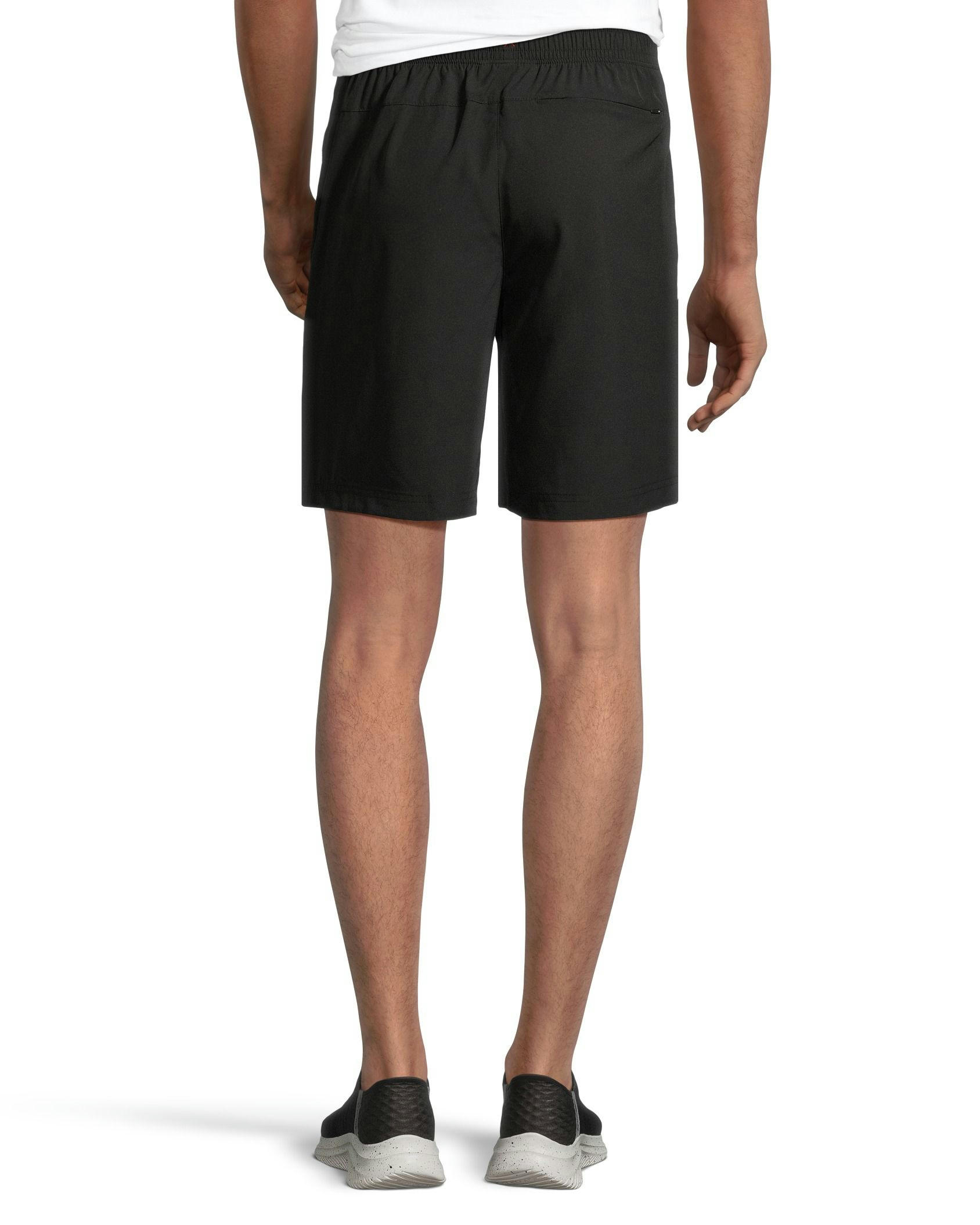 Matrix Men's Woven Shorts with Concealed Side Pocket Zippers
