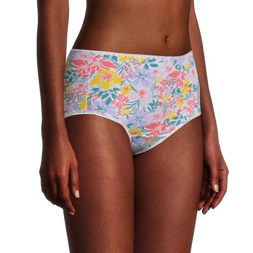 Denver Hayes Women's 3 Pack Cotton Stretch Modern Brief Underwear