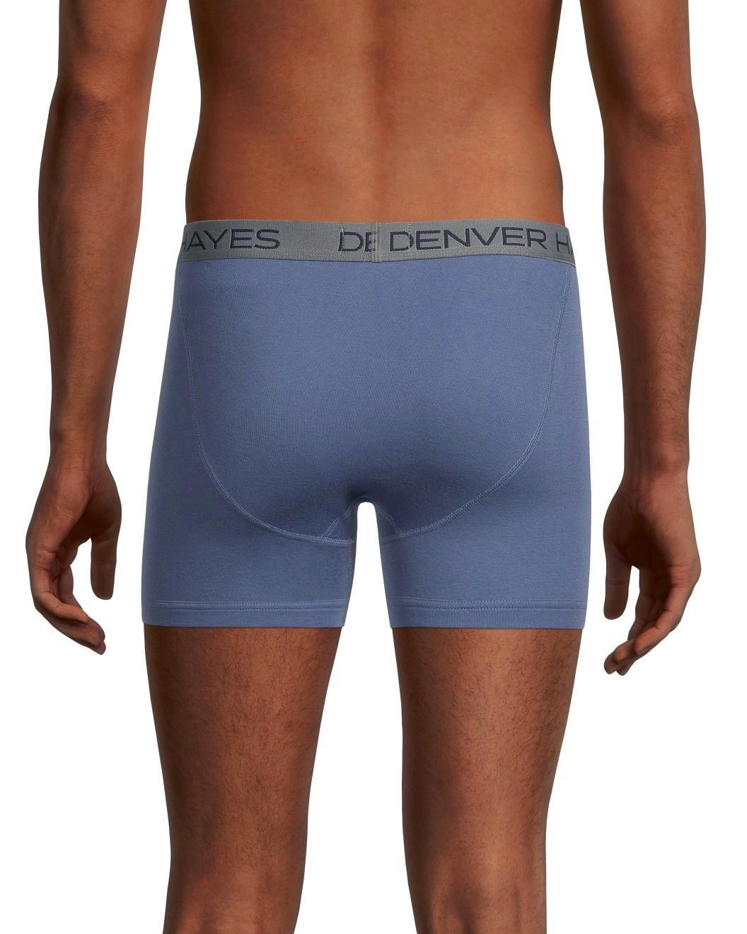Denver Hayes Men's 3 Pack Solid Boxer Briefs