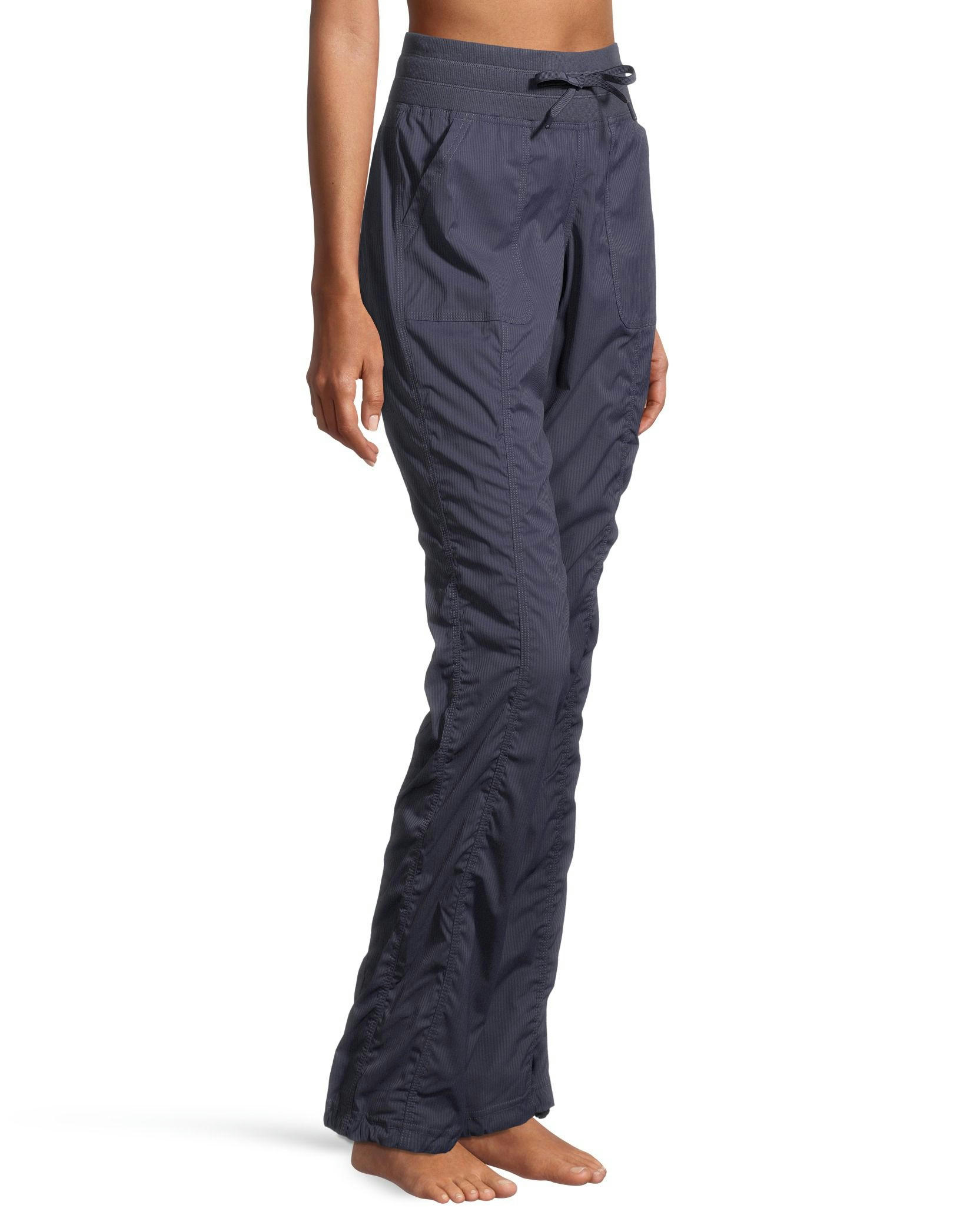 Shambhala Women's Mid Rise Ruched Woven Active Pants