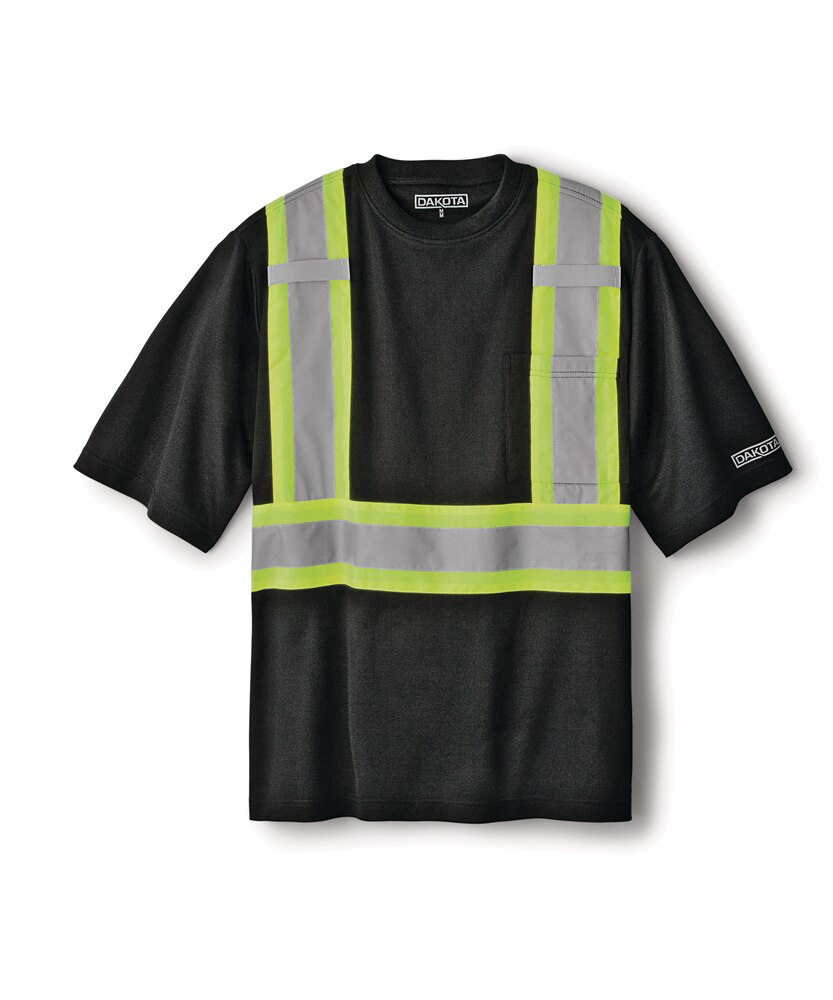 Dakota WorkPro Series Men's Hi Vis Lined Long Sleeve T Shirt