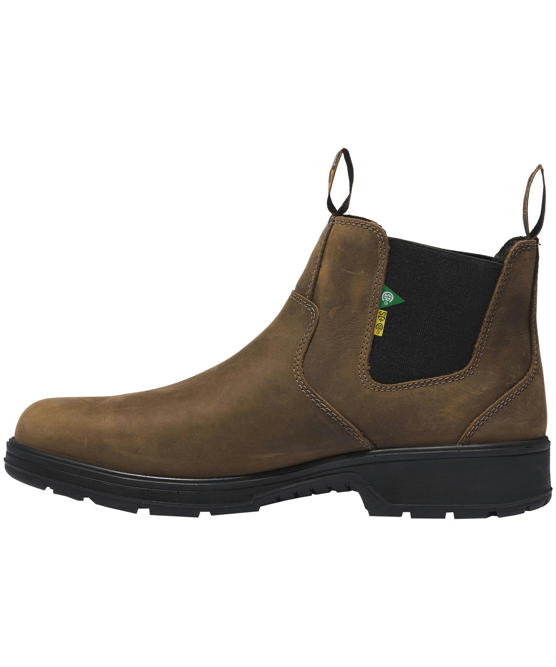 Timberland PRO Women's Nashoba 6 Inch Composite Toe Composite Plate Pull On Chelsea Work Boots