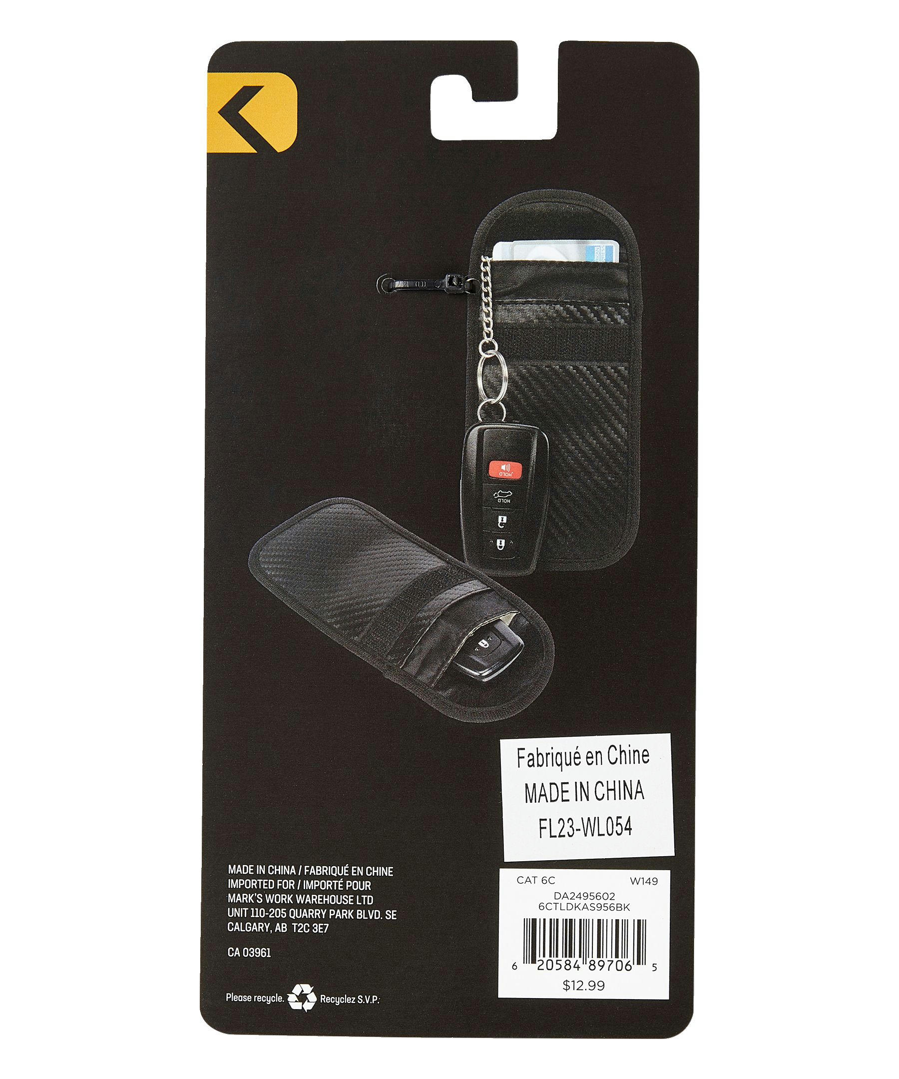 Dakota RFID FOB Case with Key Ring