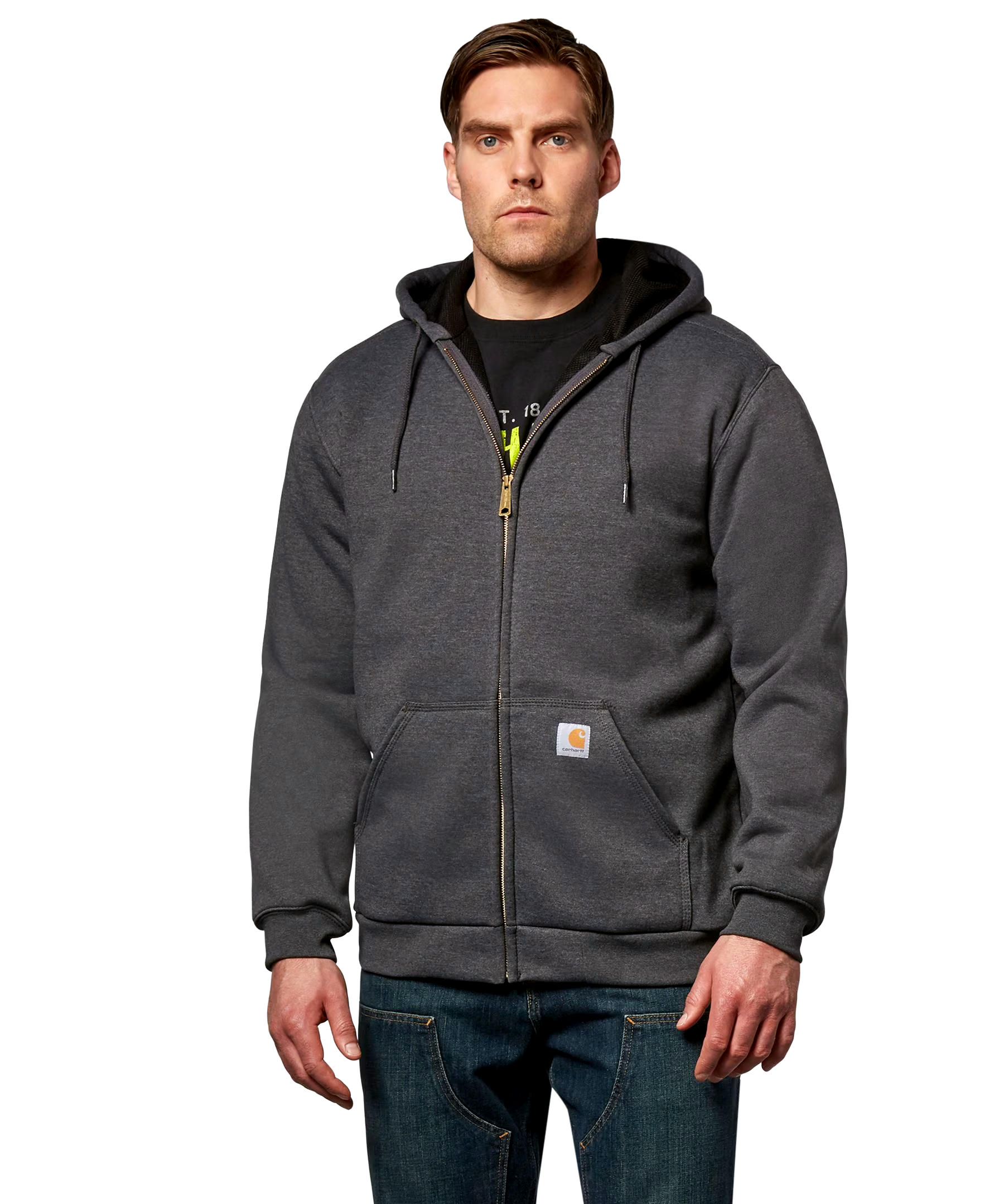 Carhartt Men's Paxton Heavyweight Hooded Zip-Front Sweatshirt