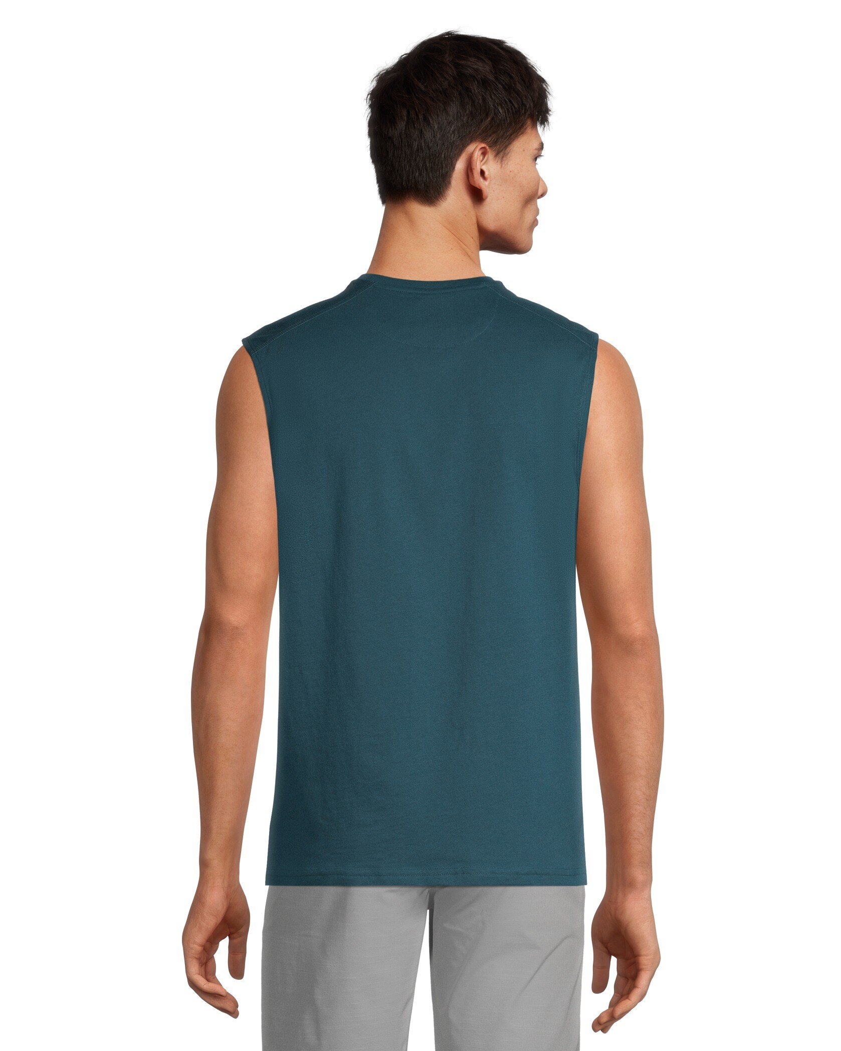FarWest Men's Basic Sleeveless Muscle Top
