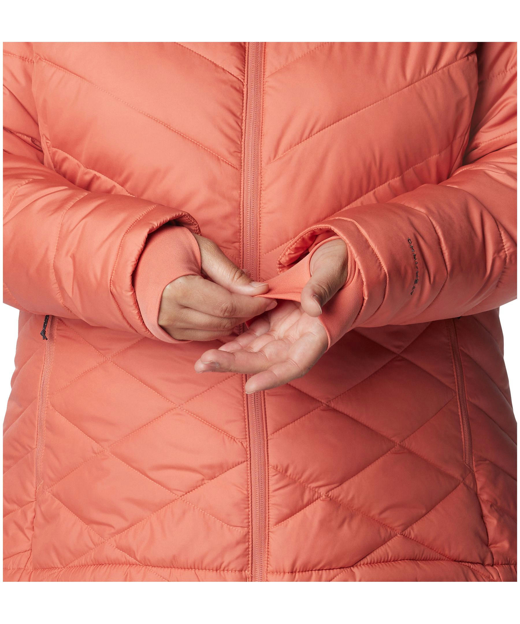 Columbia Women's Heavenly Omni-Heat Water Resistant Insulated Hooded Jacket