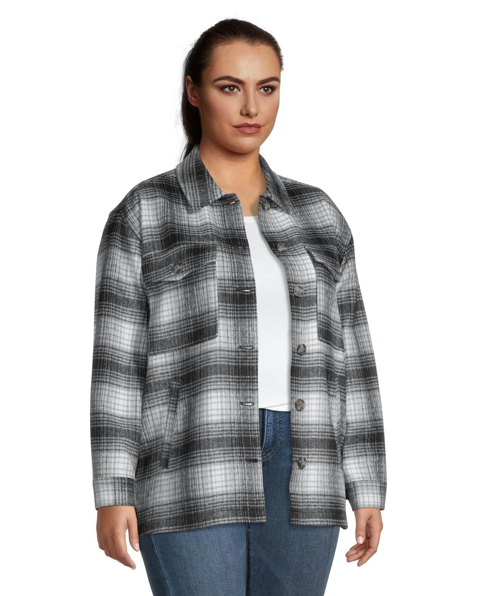 Denver Hayes Women's Button Down Shacket