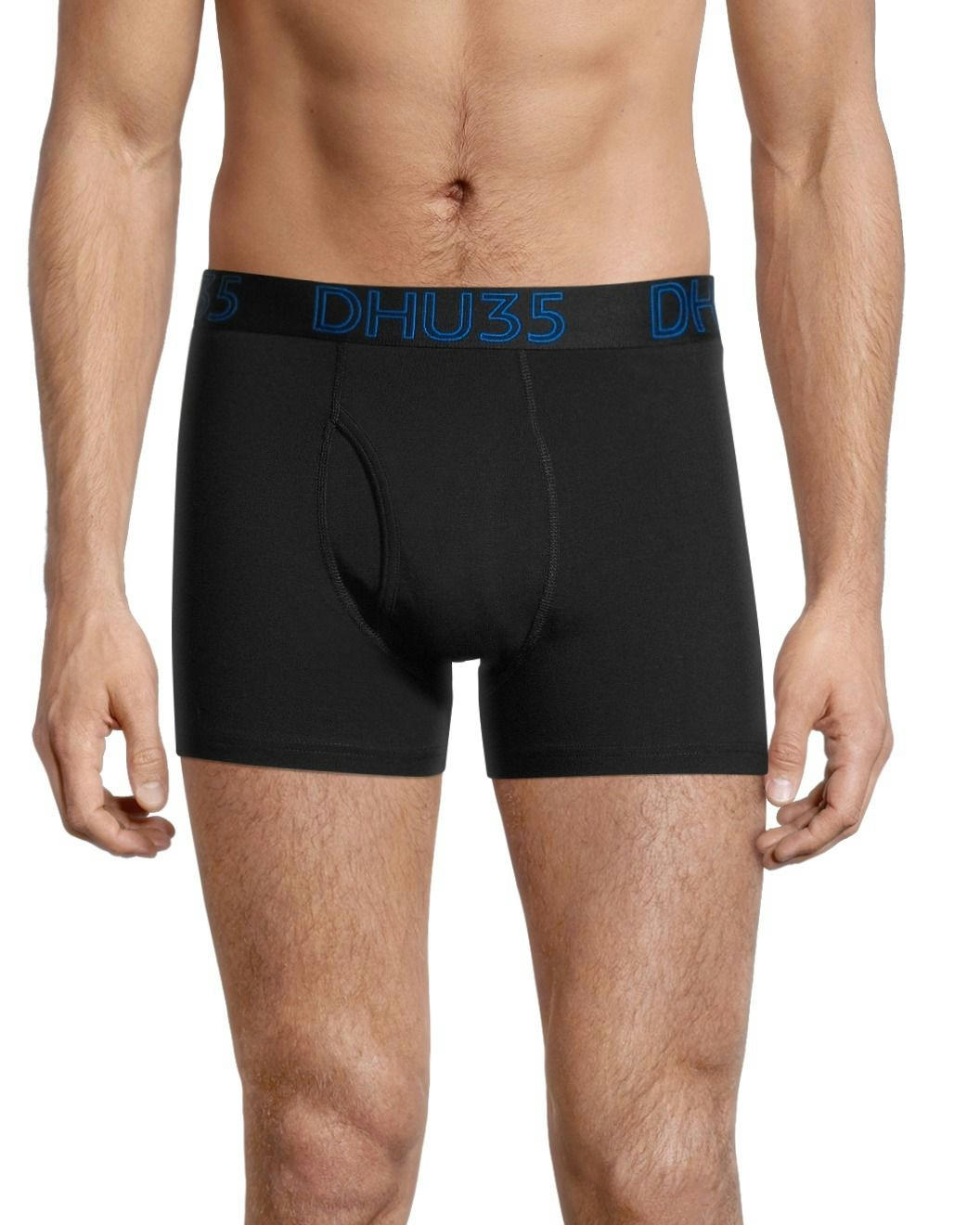 Denver Hayes Men's 3 Pack Fashion Cotton Stretch Elastic Trunk Briefs Underwear