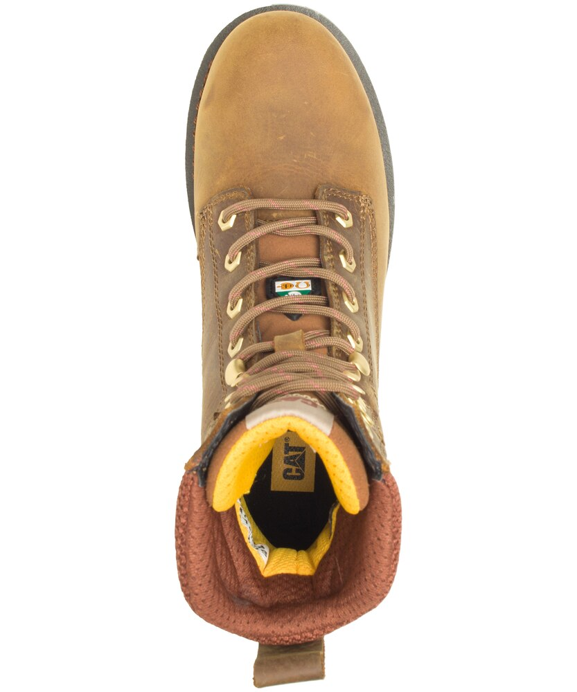 Caterpillar - CAT Women's 8 Inch Clover Steel Toe Steel Plate Work Boots