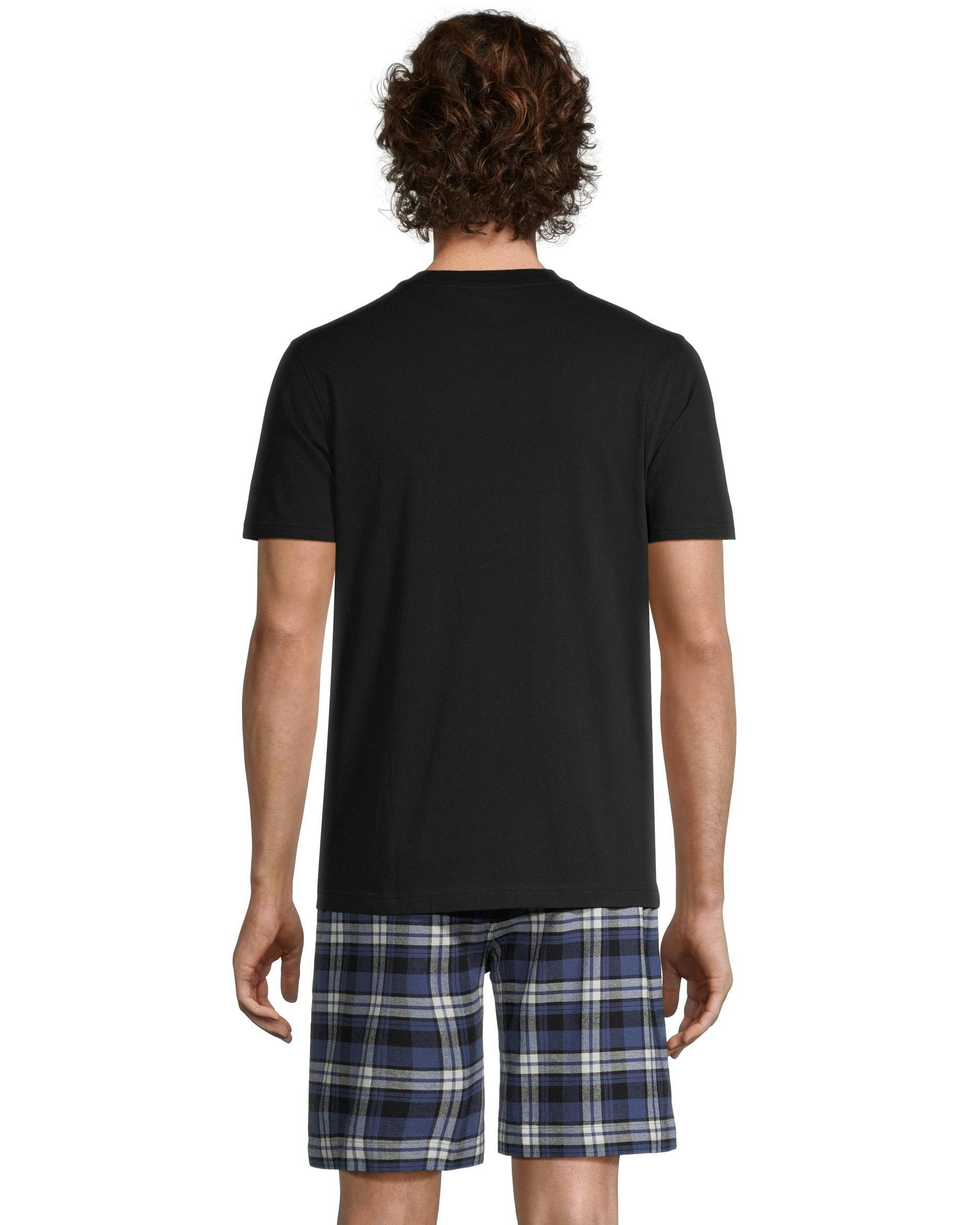 Denver Hayes Men's Woven Short and T Shirt Set