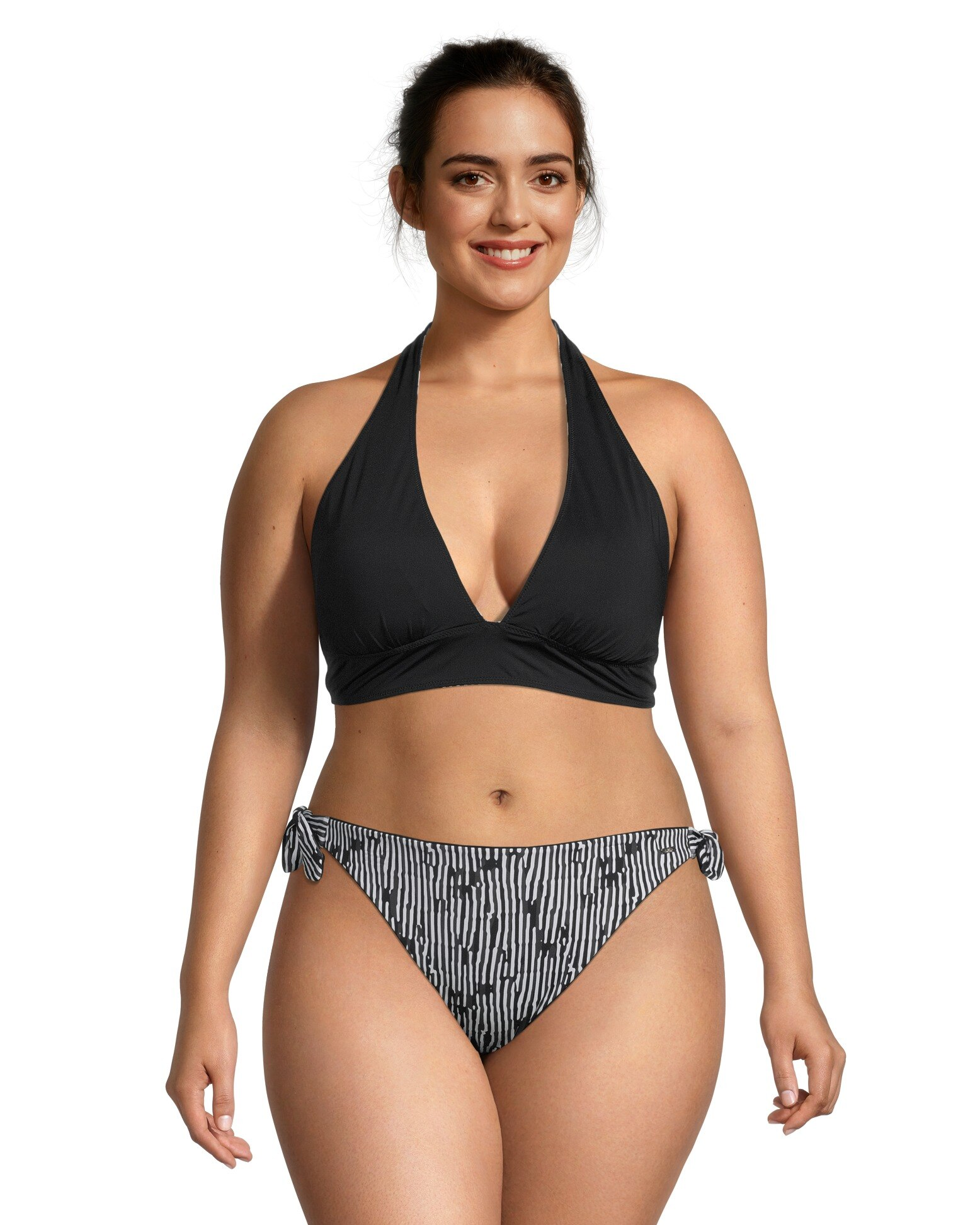 Women's Reversible Halter Bikini Swim Top