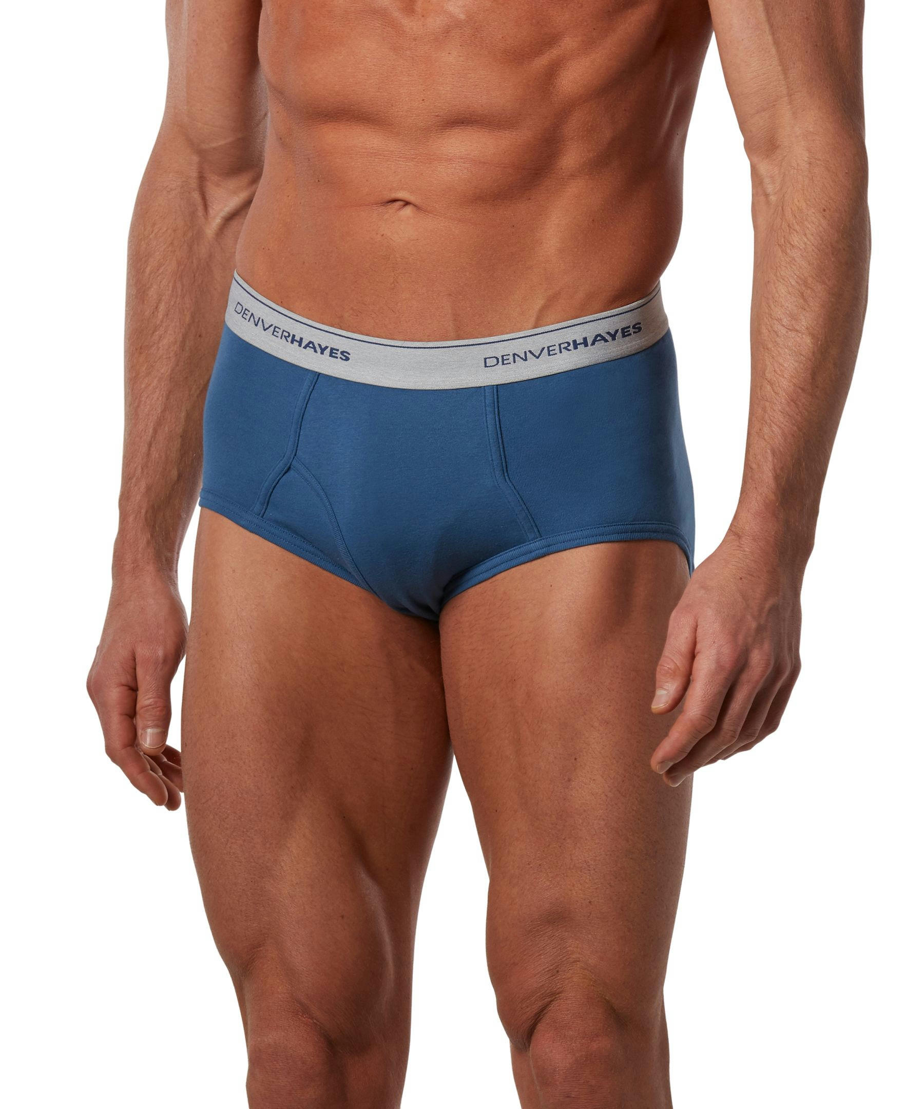 Denver Hayes Men's 2-Pack Underwear Classic Briefs