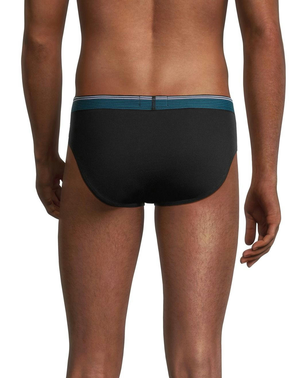 Denver Hayes Men's 4 Pack Status Elastic Sport Briefs