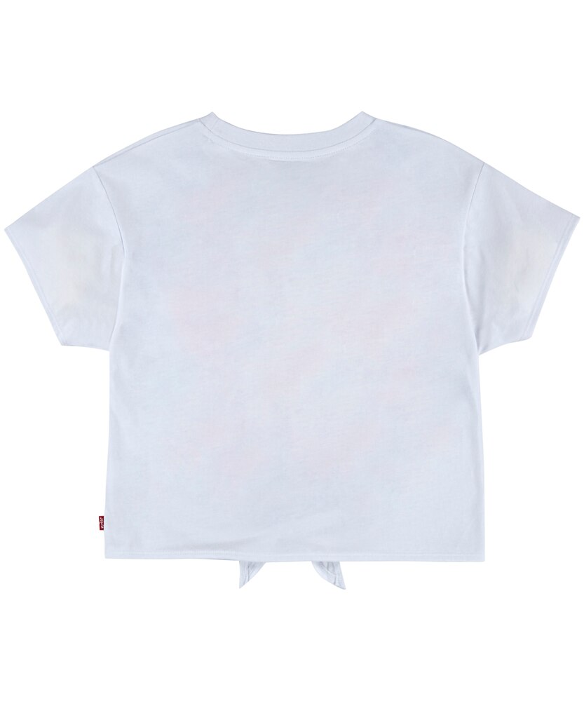 Levi's Girls' 7-16 Years Graphic Tie Front Short Sleeve T Shirt