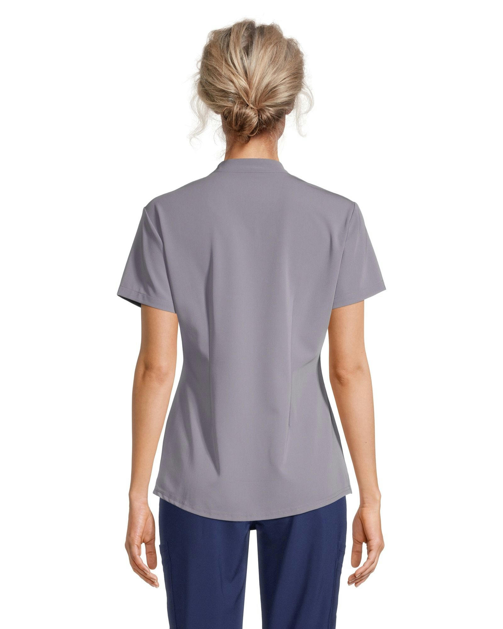 Health Pro Women's Contour Side Scrub Top