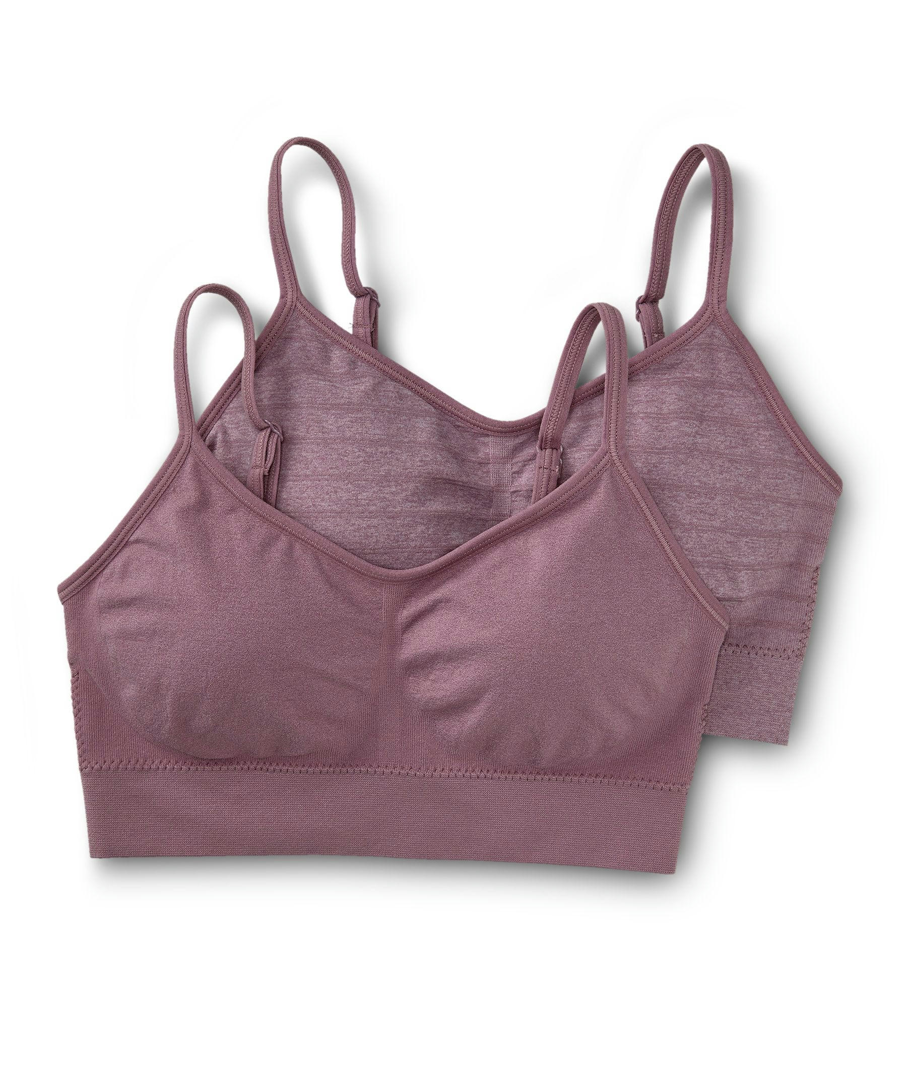 Denver Hayes Women's 2 Pack Perfect Fit Seamless Comfort Bra