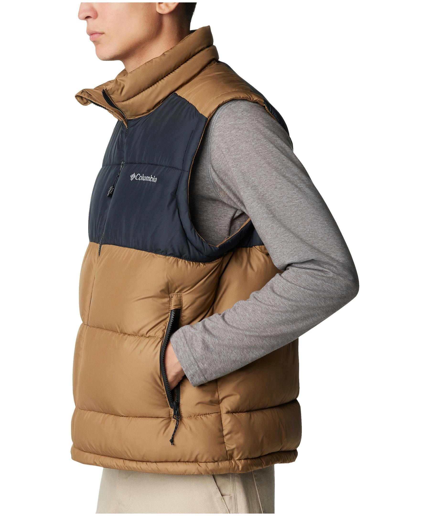 Columbia Men's Pike Lake II Omni-Heat Water Repellent Insulated Puffer Vest