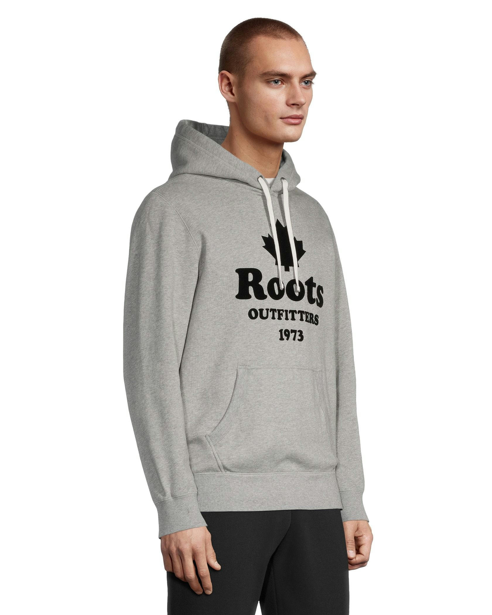 ROOTS Men's Outfitters Kangaroo Pocket Fleece Hoodie
