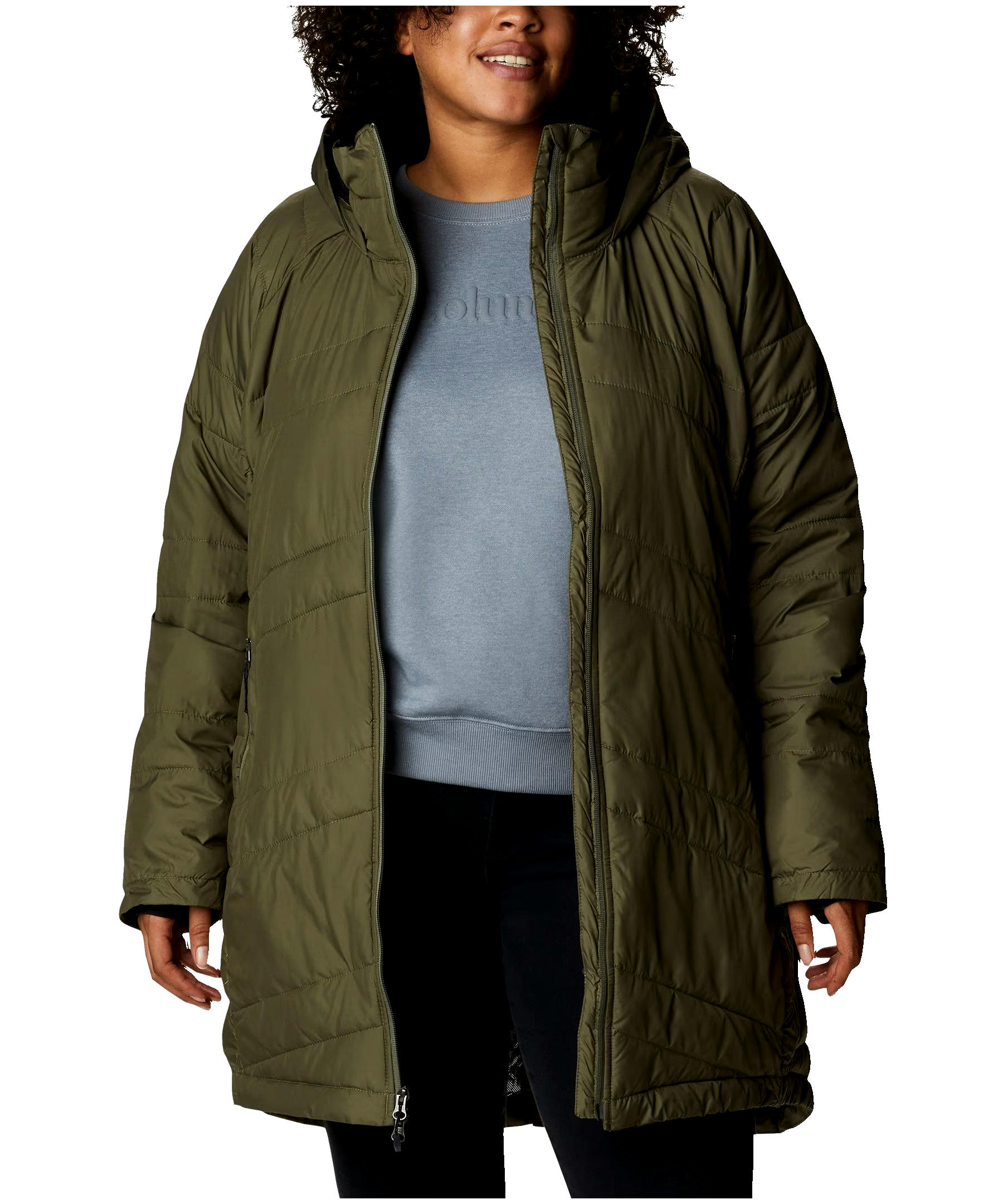 Columbia Women's Crown Point Omni-Heat Insulated Water Resistant Hooded Jacket