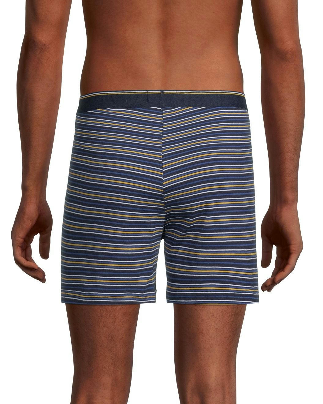 Denver Hayes Men's 2 Pack Yarn Dye Loose Fit Boxer Briefs