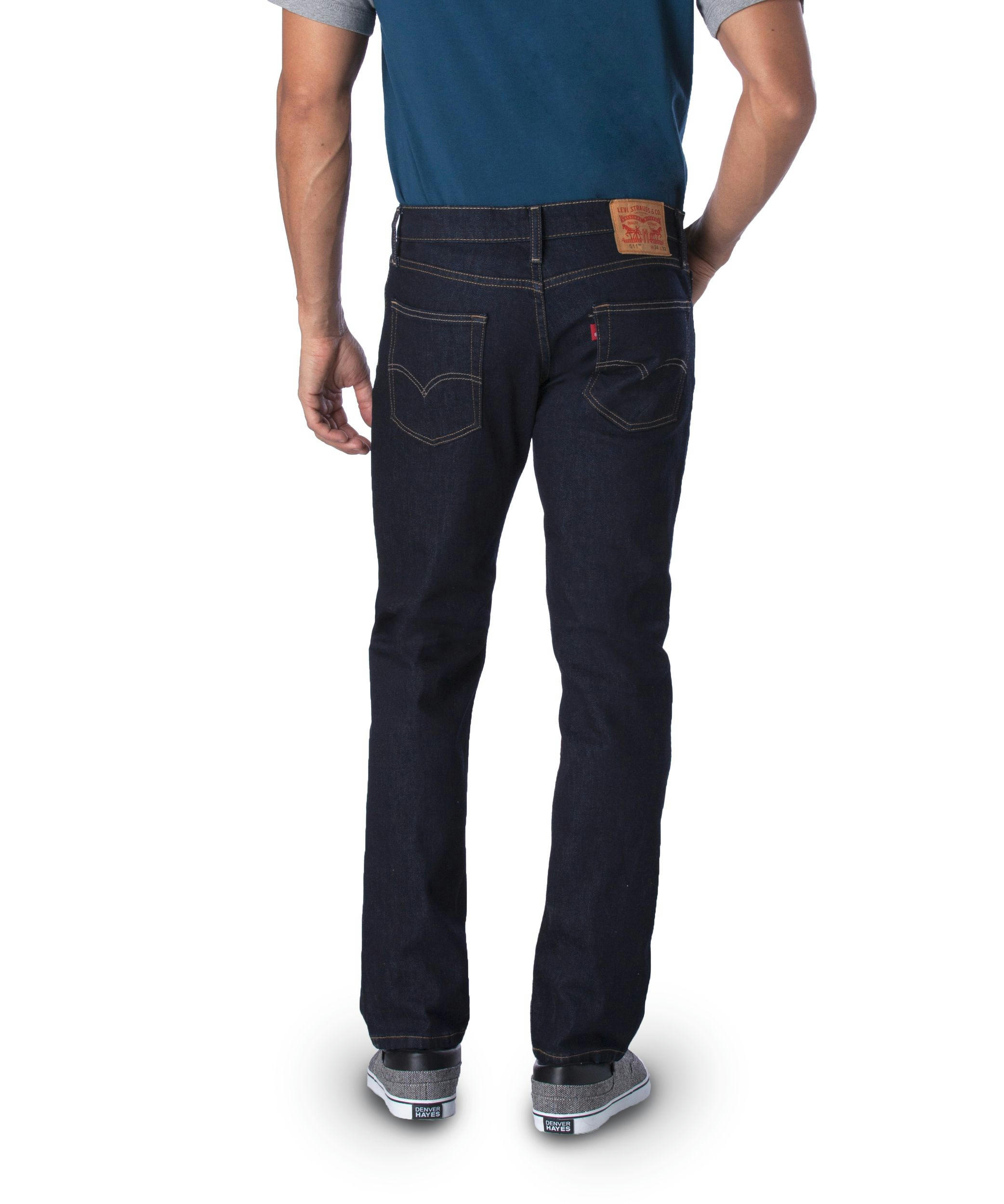 Levi's Men's 511 Mid Rise Slim Fit Jeans - Dark Wash