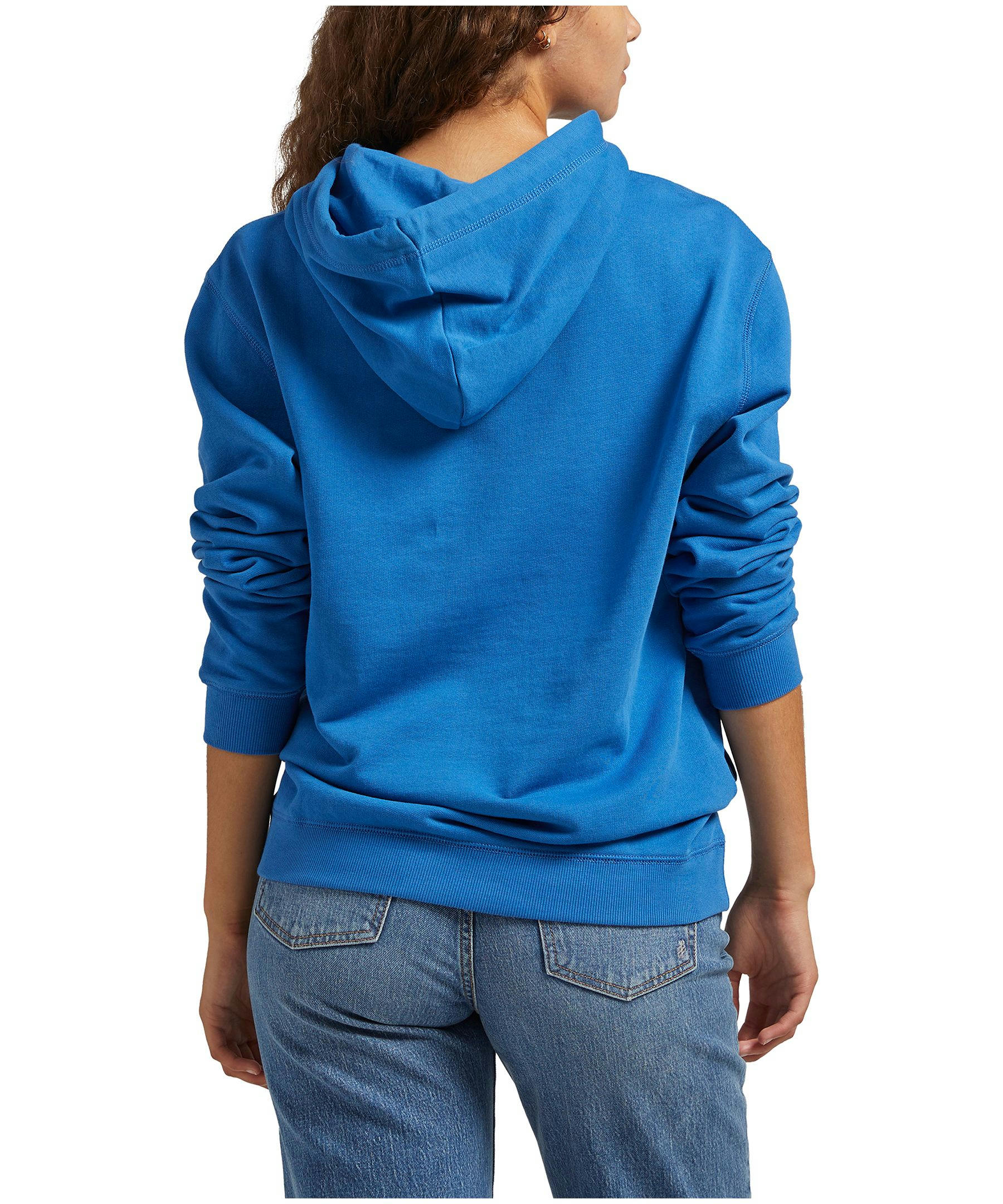 Silver Unisex Logo French Terry Hoodie Sweatershirt