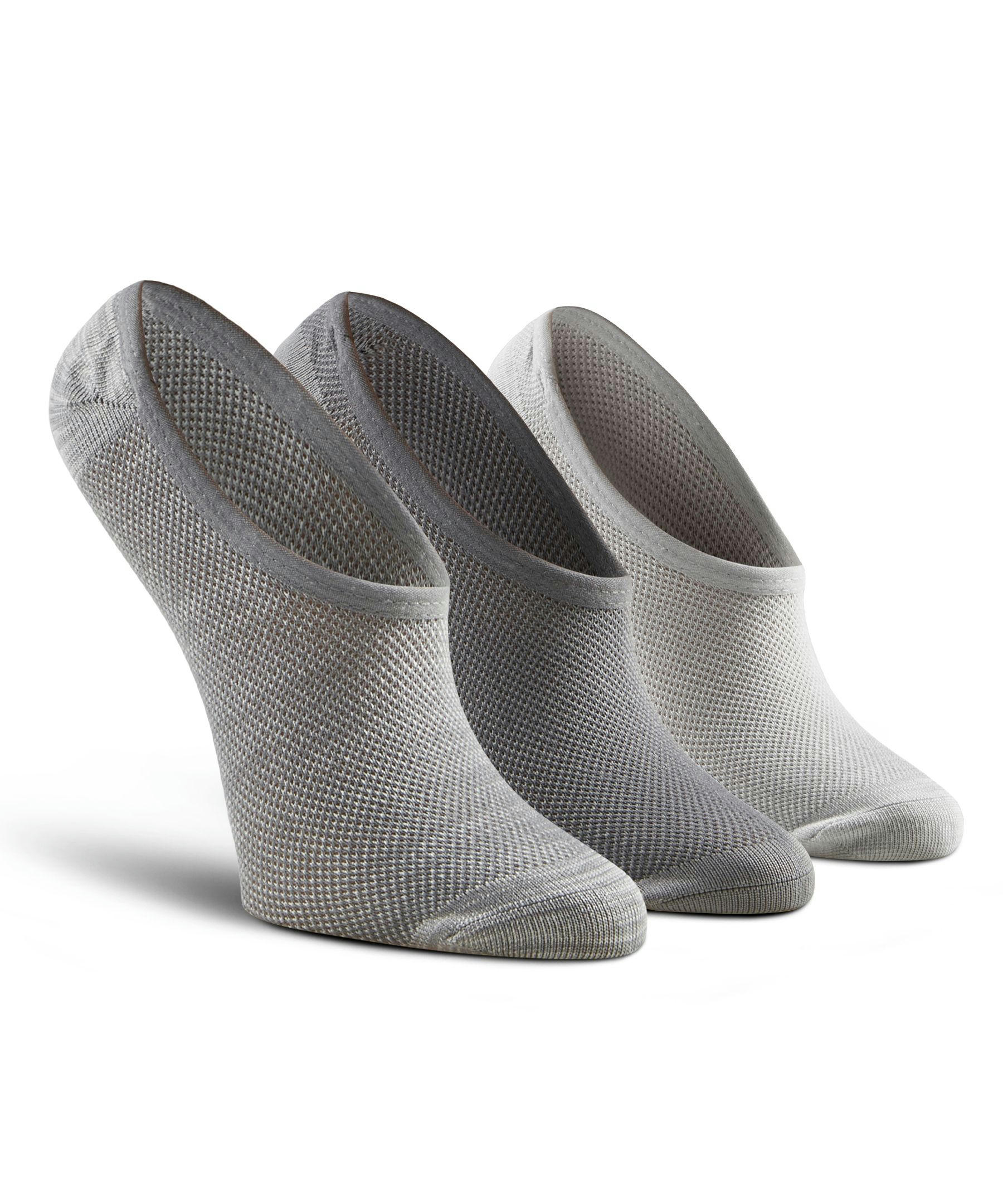 Denver Hayes Women's 3-Pack Mesh Loafer Cut Socks